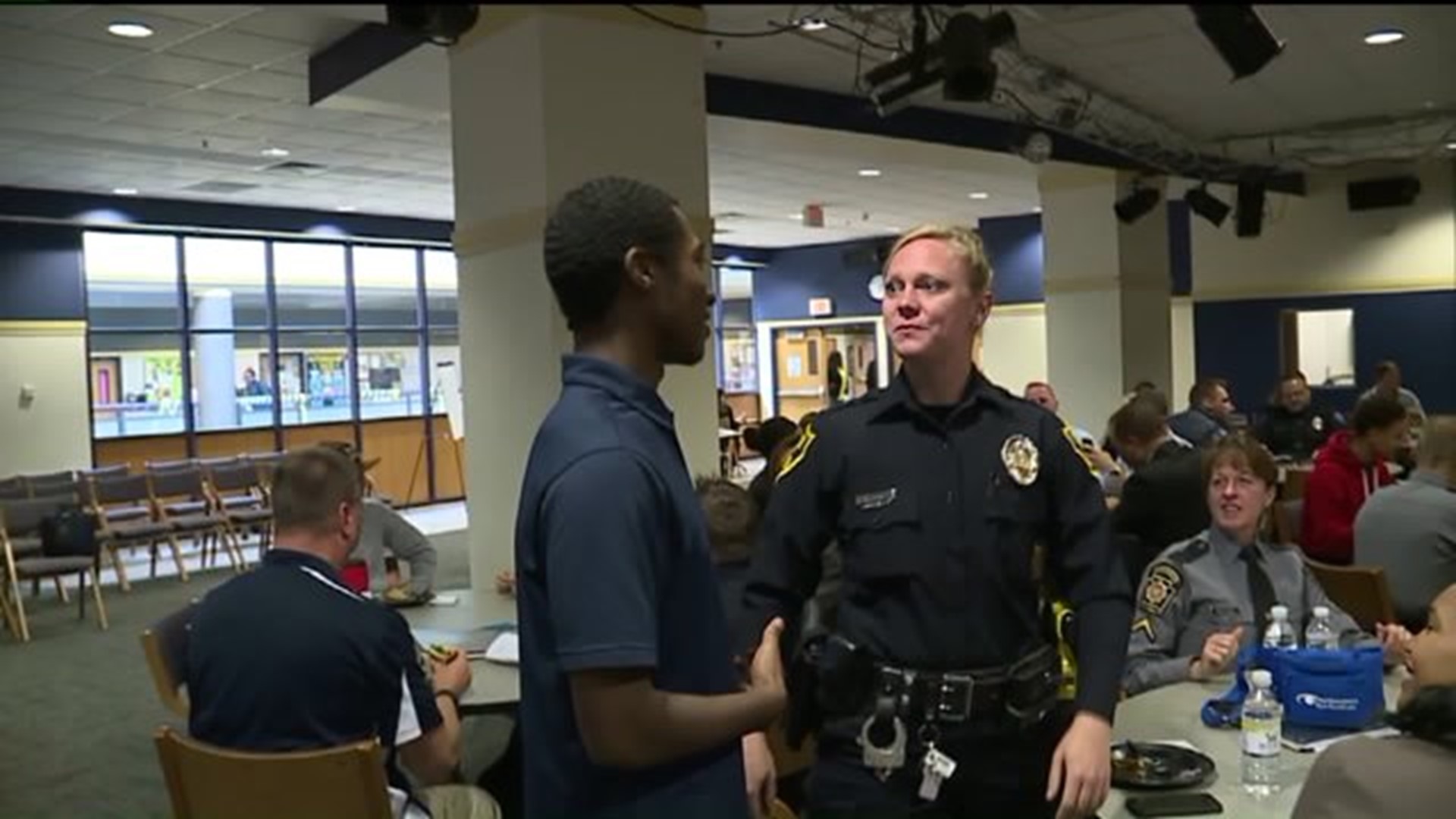 Youth Discuss Police and Race Issues with Authorities