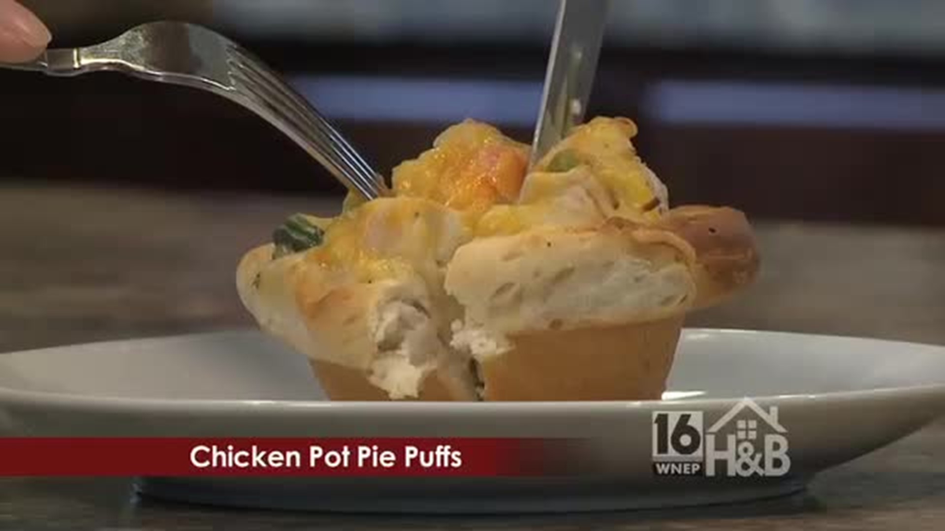 30 Minute Pot Pie Puffs