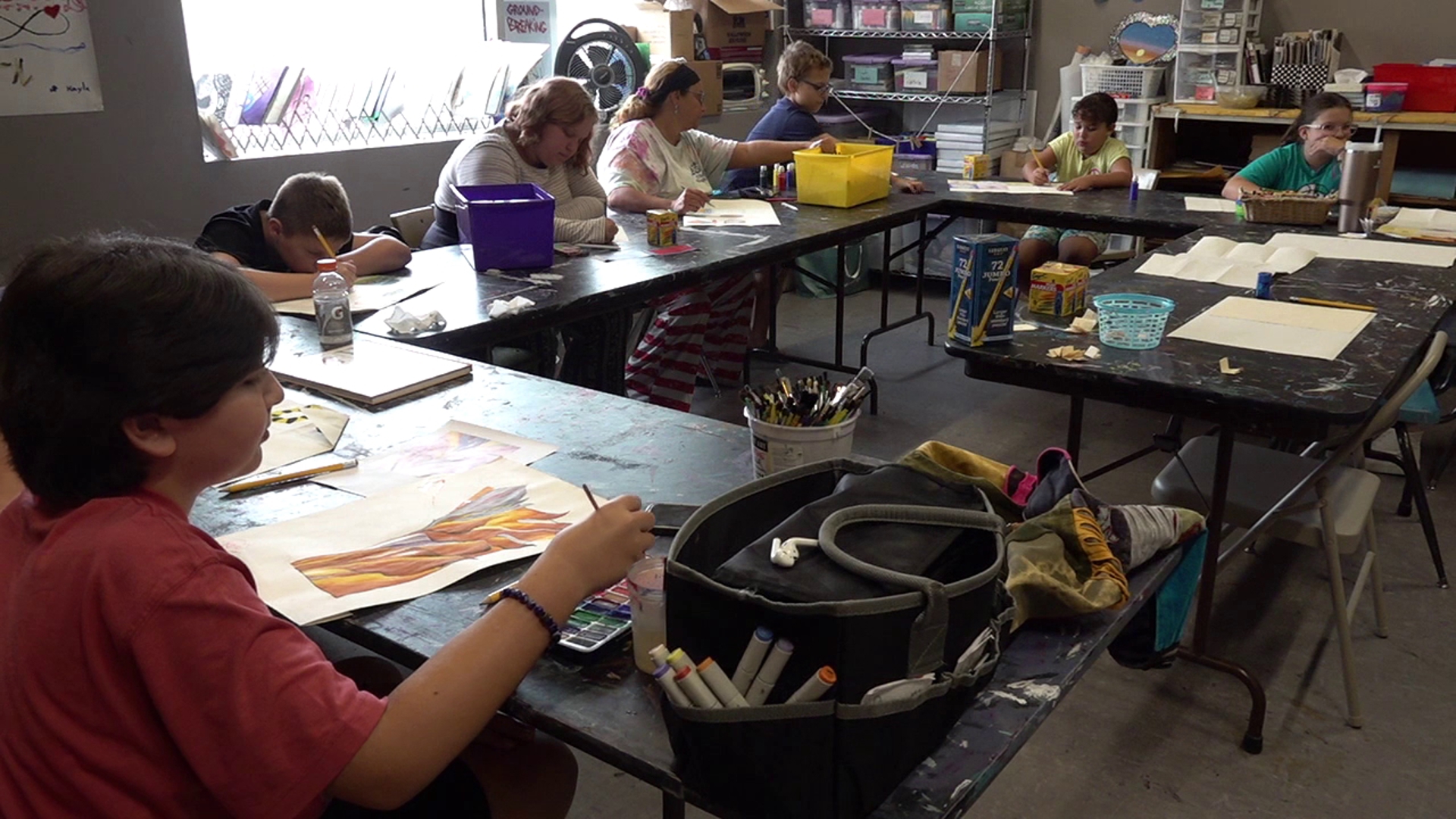 Newswatch 16's Valeria Quinones spoke to students who say art is more than just a canvas and a paintbrush.