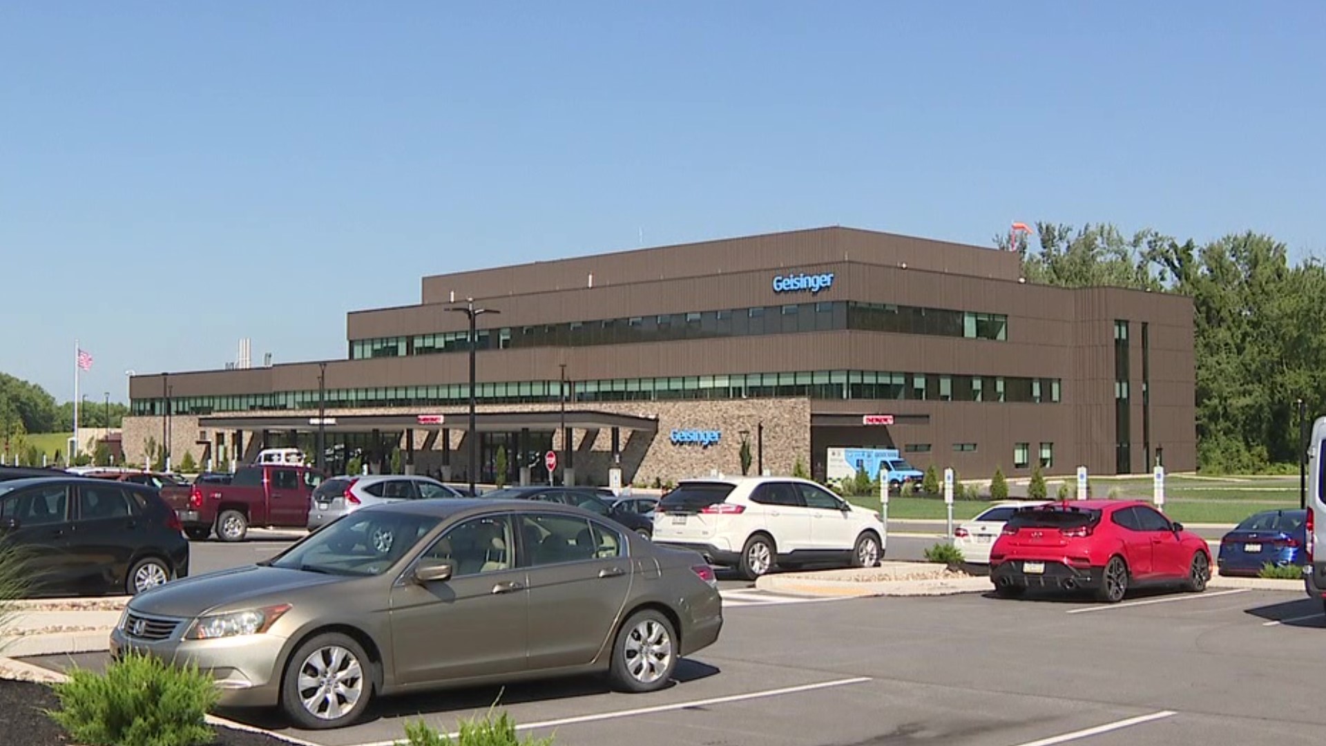 A woman from Montoursville had the first joint replacement surgery at the new hospital.