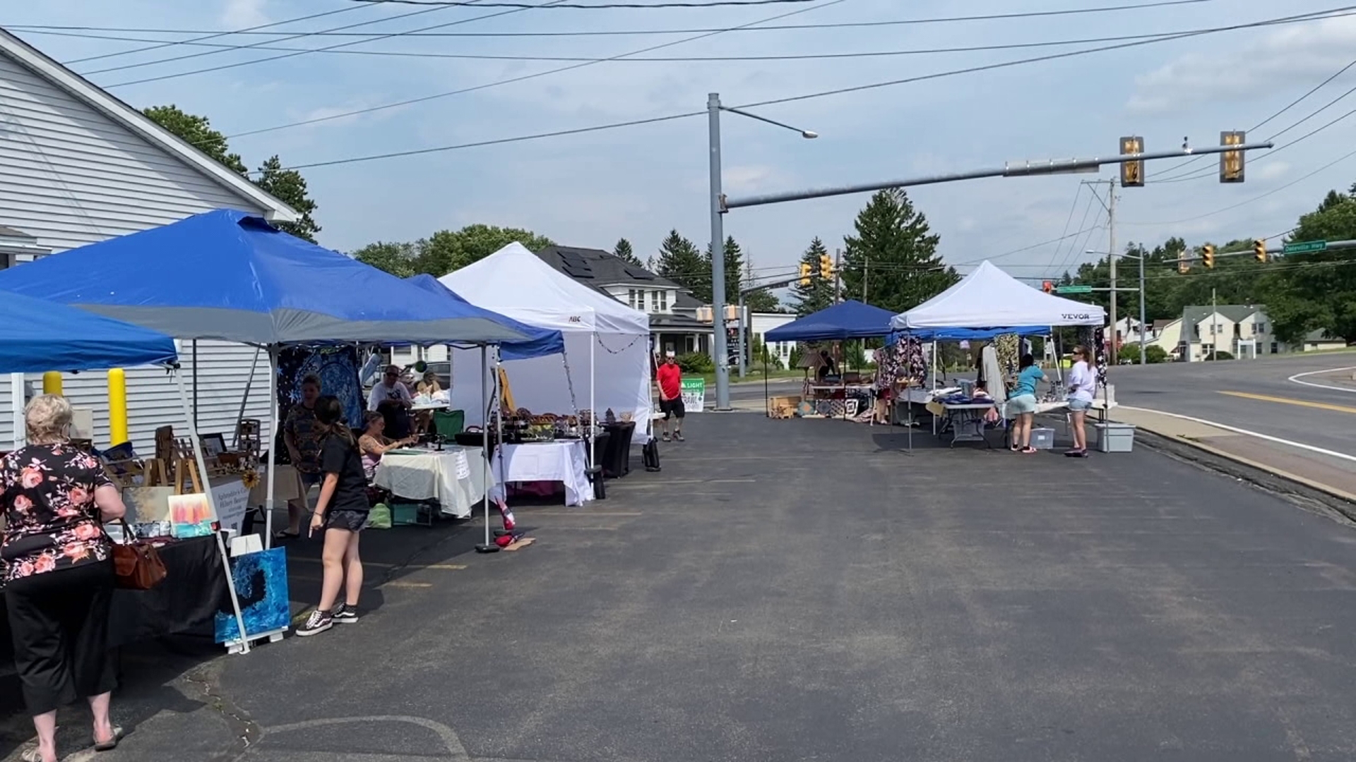 VFW Post 5207 held a Go Joe food fundraiser and vendor fair in Covington Township on Saturday.