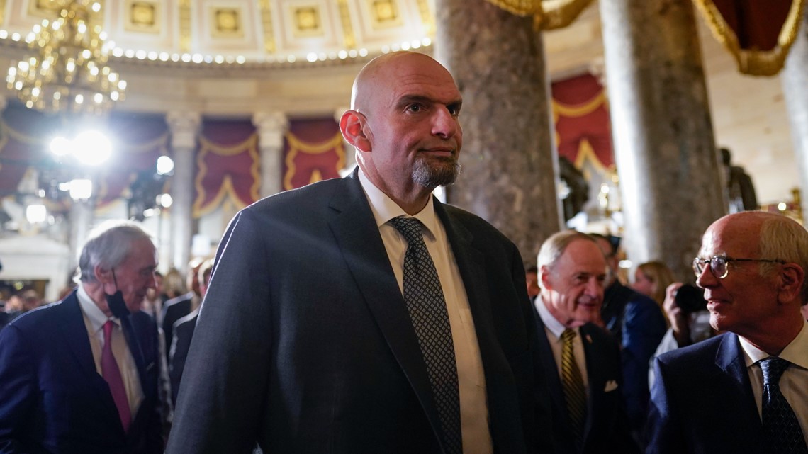Sen. Fetterman checks into Walter Reed National Military Medical Center for treatment of clinical depression