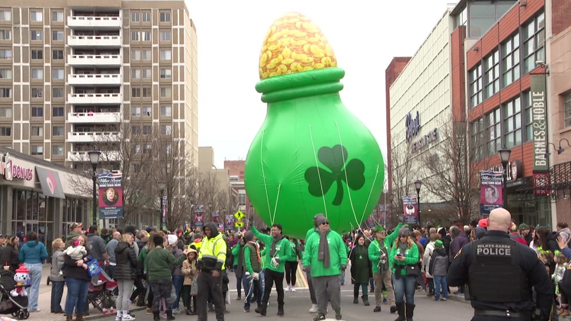 wilkes barre st patricks day parade 2025 lineup