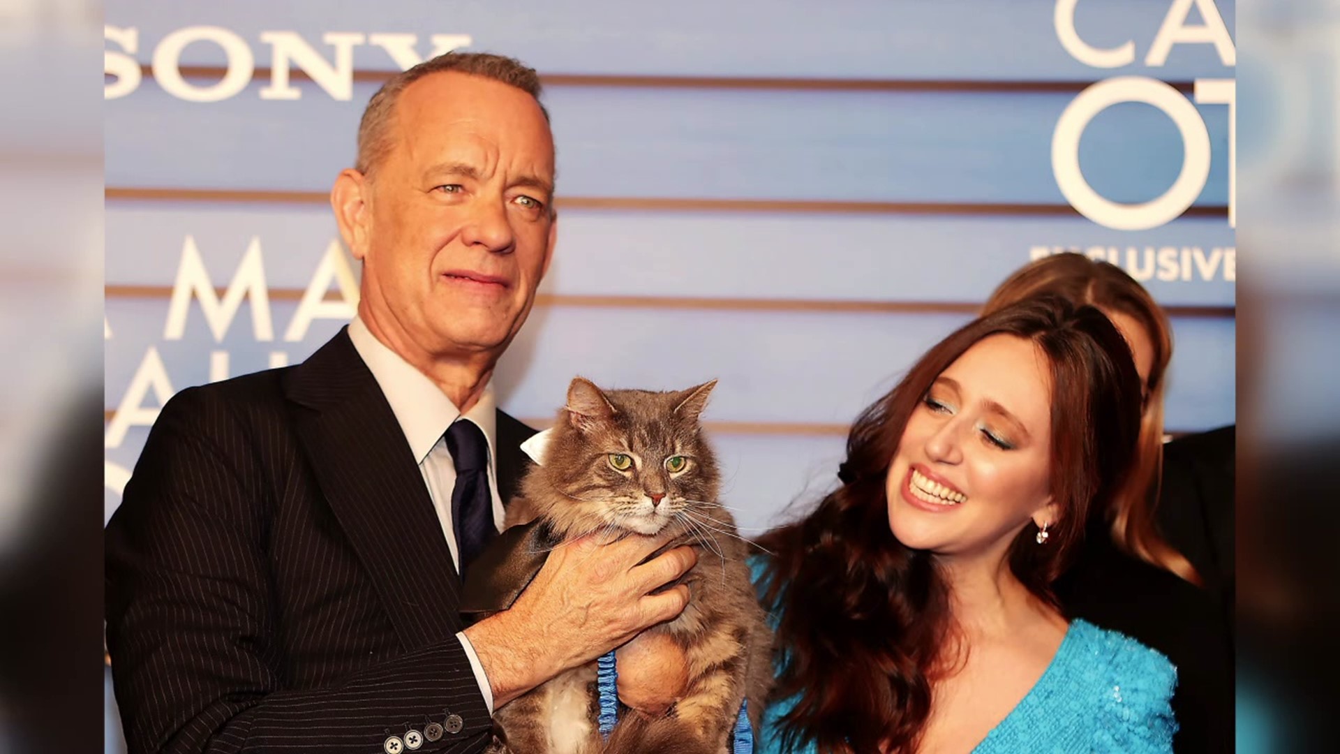 Schmagel the cat stars in the new Tom Hanks movie "A Man Called Otto." Nikki Krize caught up with the famous feline and his owner.
