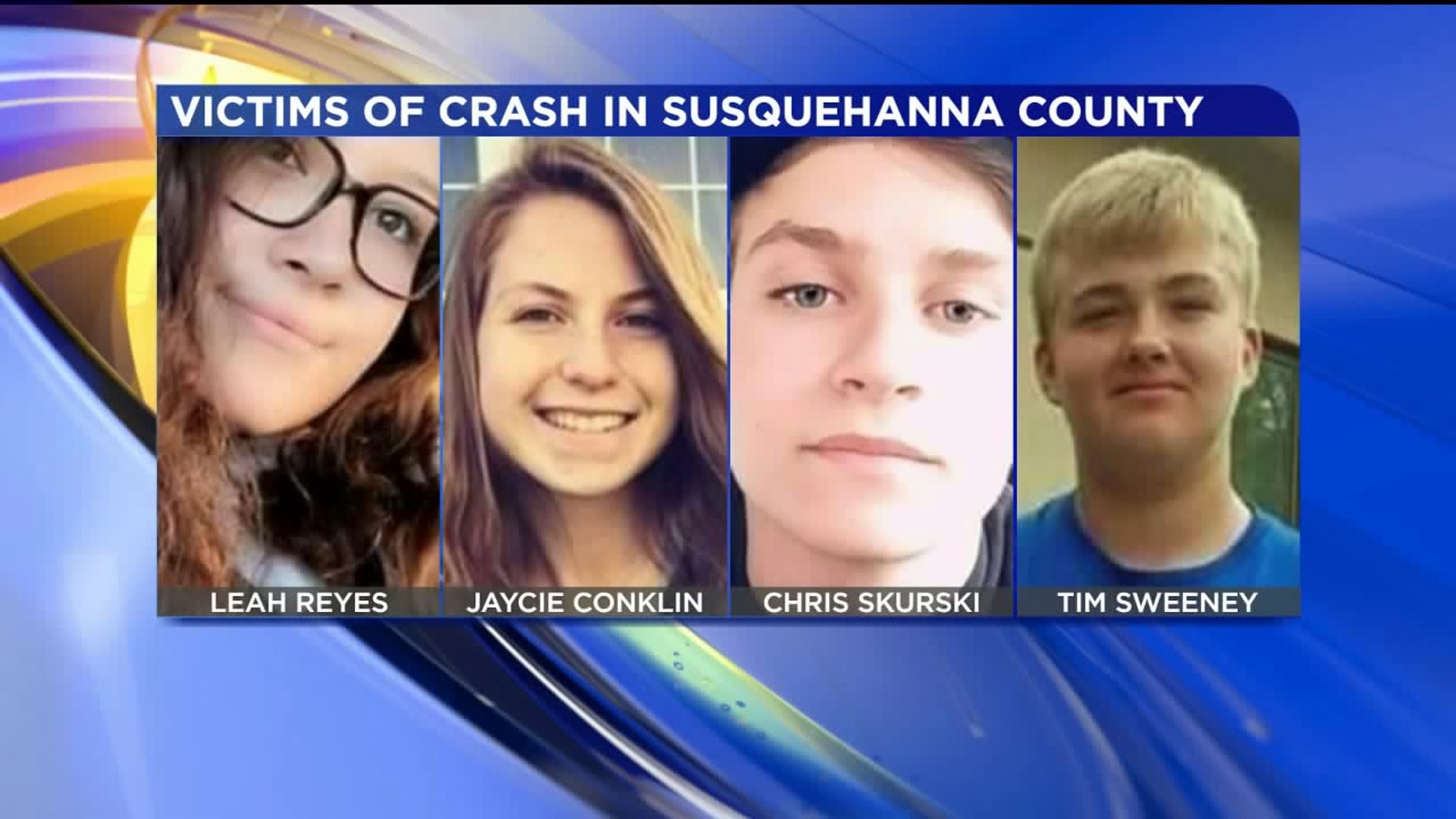 Teen Victims Improving after Susquehanna County Crash