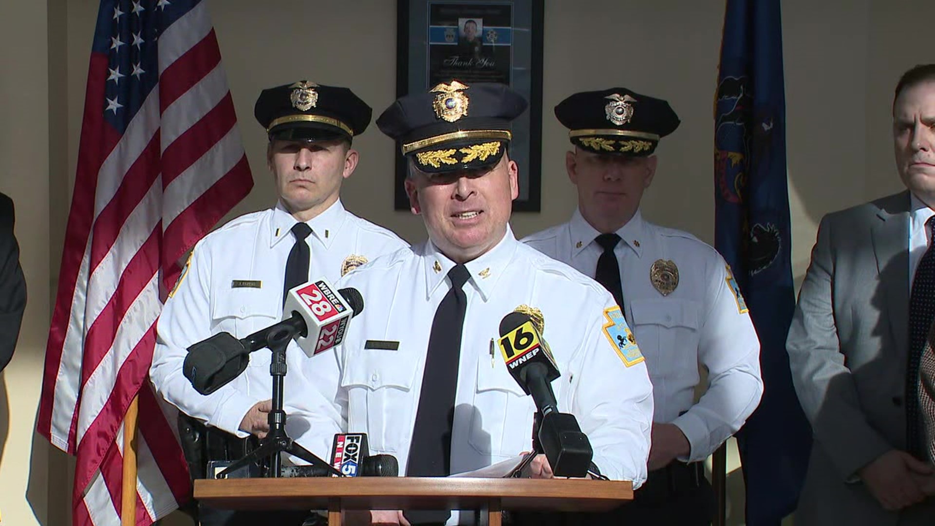 WATCH Scranton Police update on wounded detective