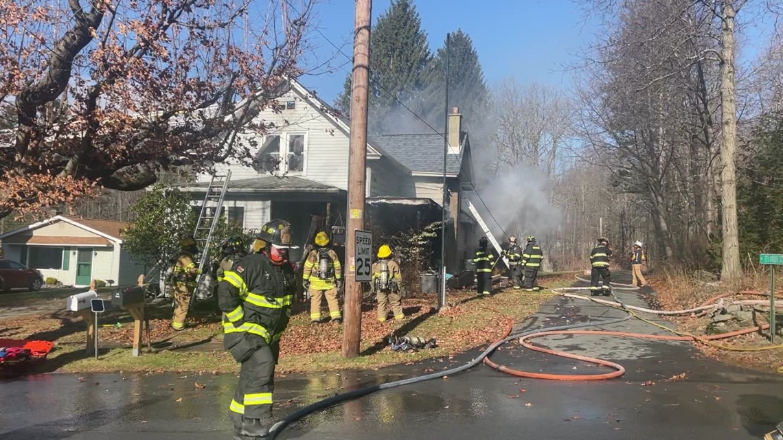Waymart home damaged by fire