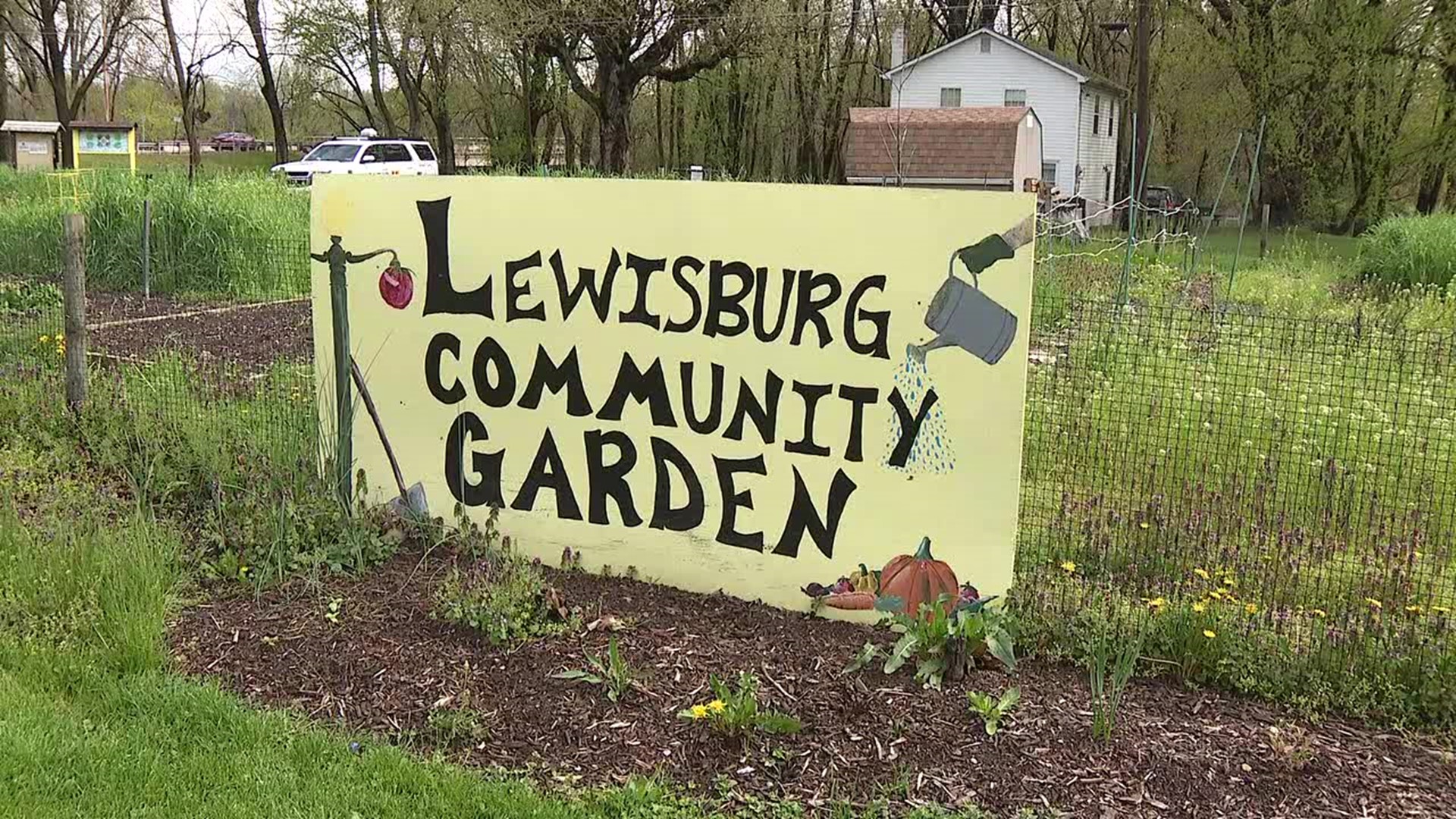 Organizers at the Lewisburg Community Garden in Union County have made some changes since the coronavirus outbreak.