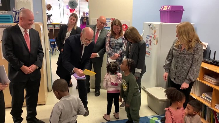 Governor Wolf touts child tax credit program in Luzerne County