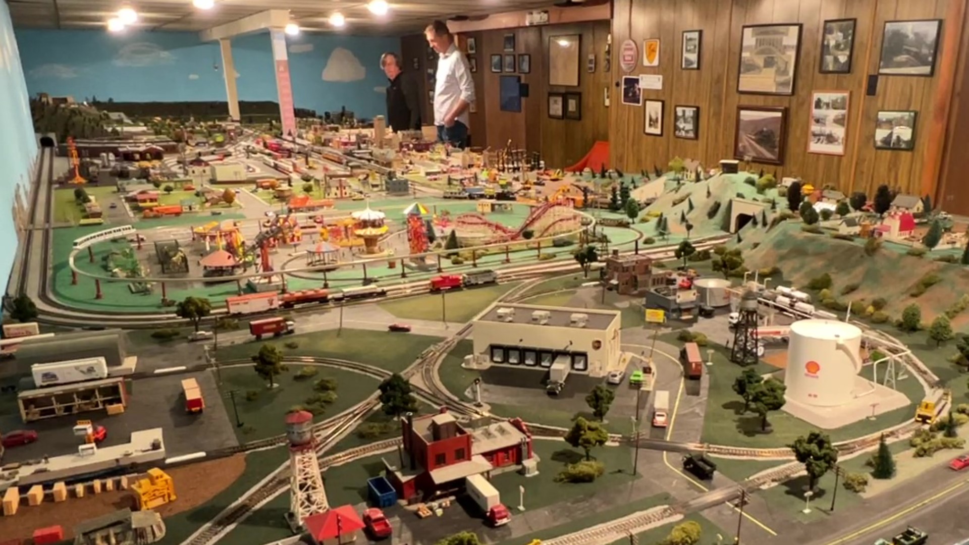 For a man from Throop, his model trains are not just a holiday hobby. Wait till you see the railroad world he has created.