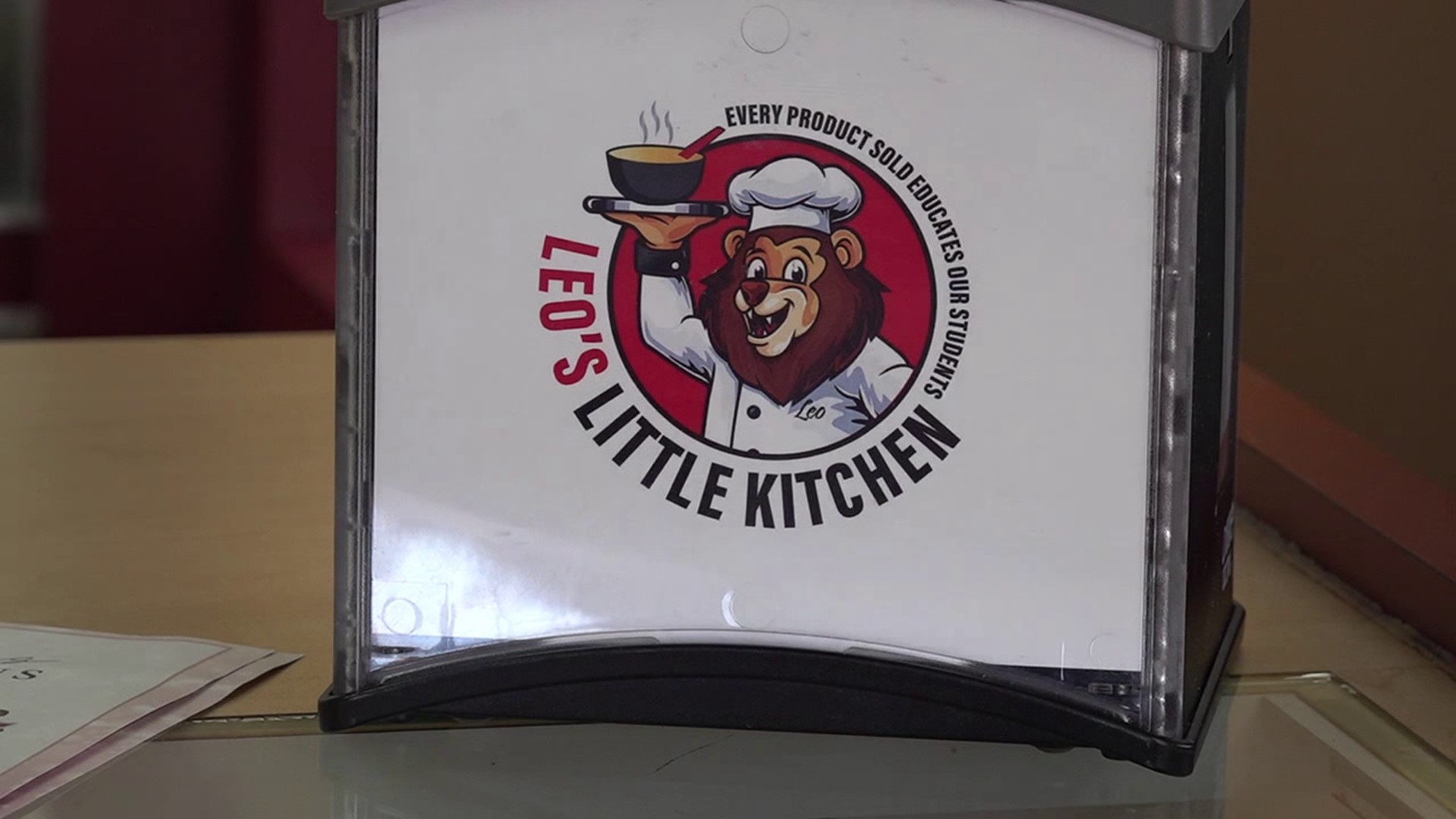 High school students are running Leo's Little Kitchen to help support tuition assistance for low-income students at Immanuel Christian School in Luzerne County.