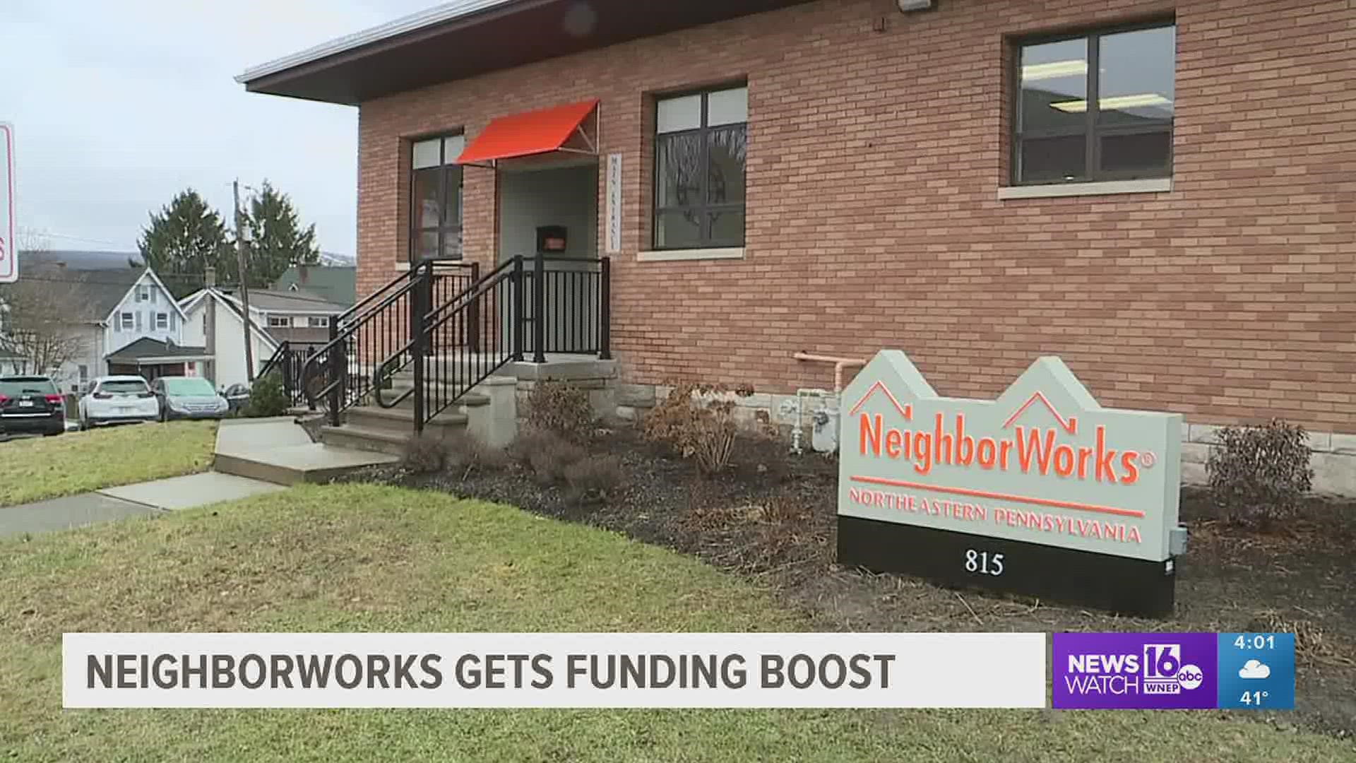 The money will help out the Aging In-place program which aims to keep older homeowners' homes more accessible so they can live at home for longer.