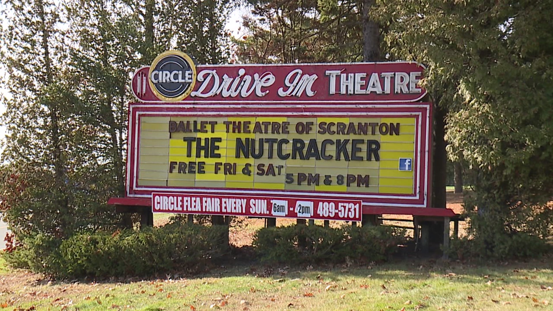 A holiday tradition is carrying on — the Nutcracker performance by the Ballet Theatre of Scranton. And this year, it's moving to the Circle Drive-In.