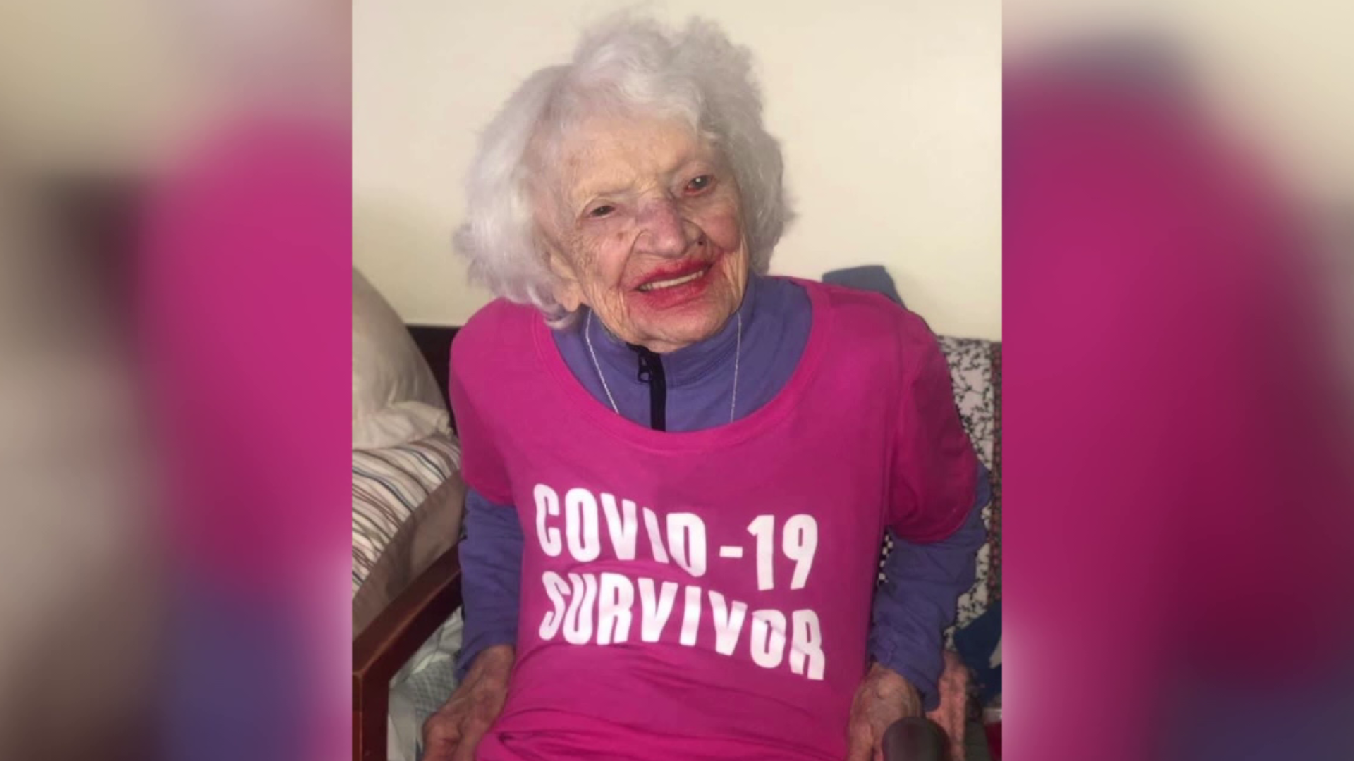 The 99-year-old from Lackawanna County tested positive in May, quarantined for 14 days, and is now back home.