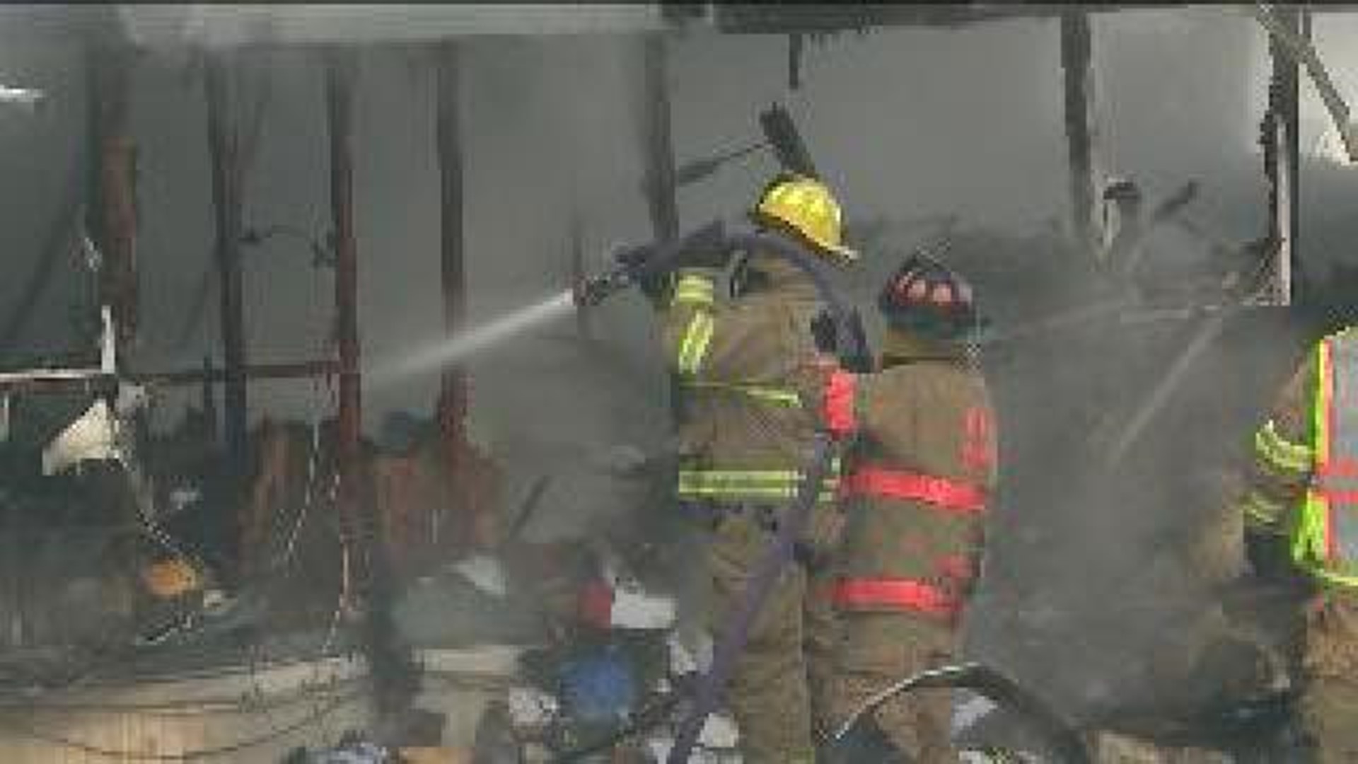 Home Gutted By Flames