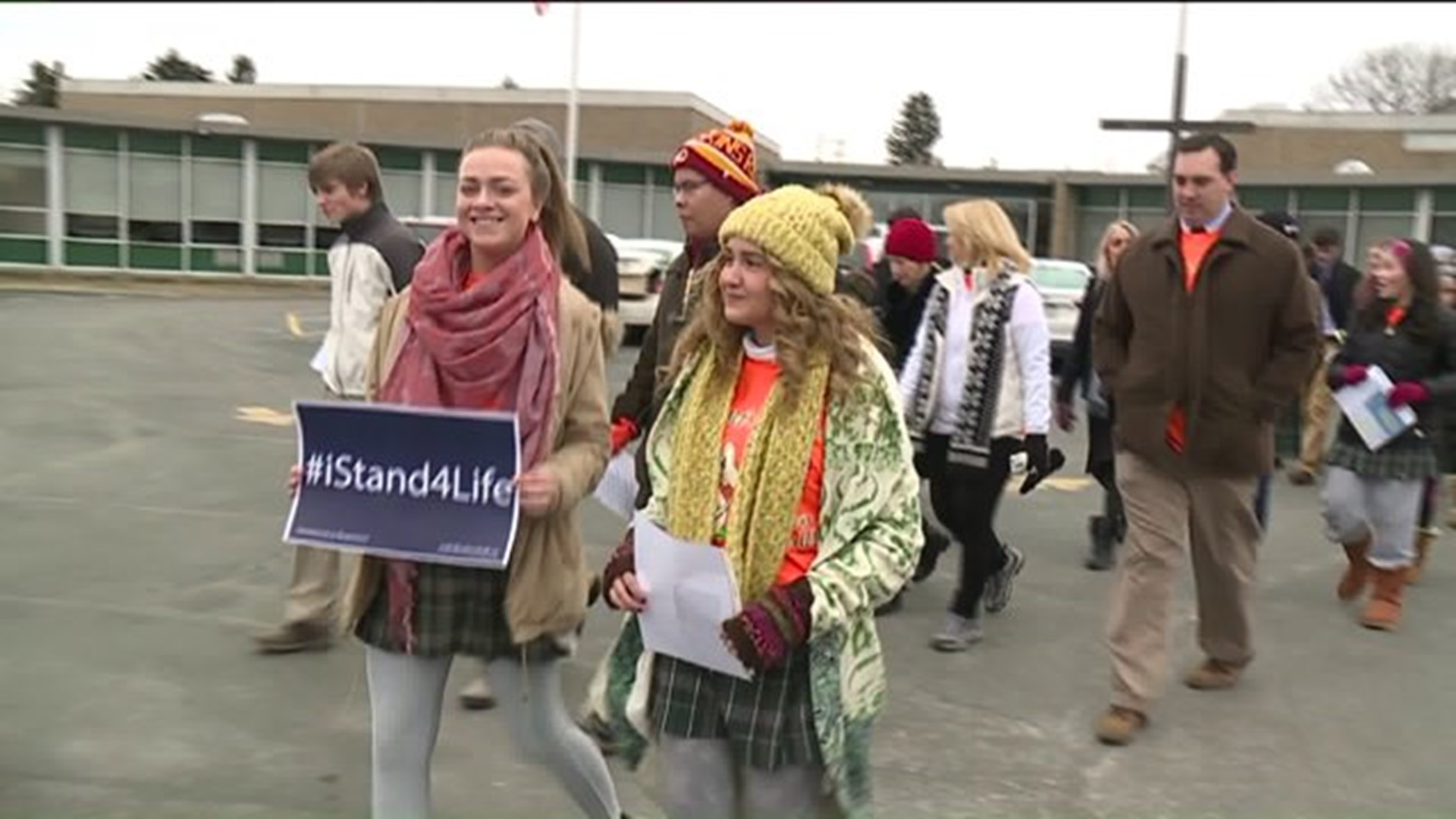 Hometown 'March For Life' in Dunmore