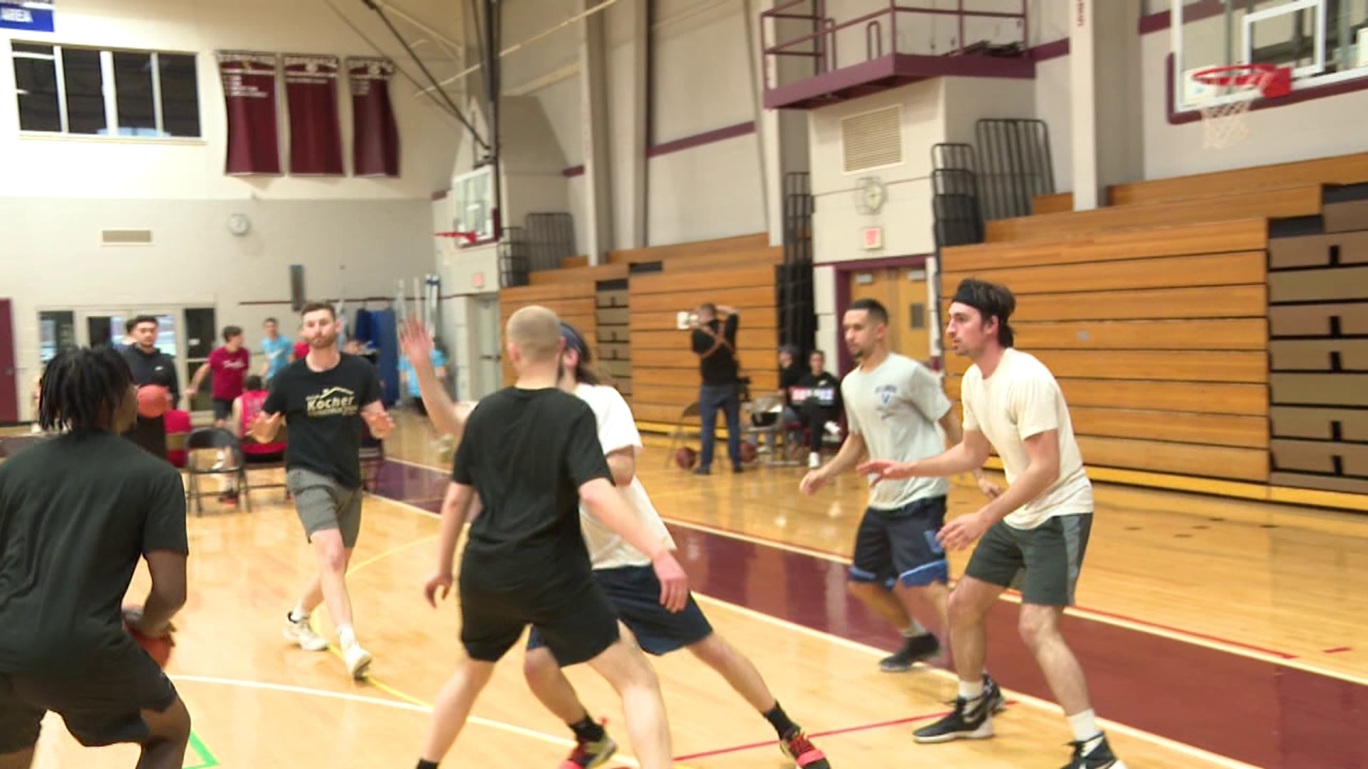 Hundreds came out Saturday afternoon to celebrate the life of a former Lehighton Area High School basketball standout, Damian Mele.