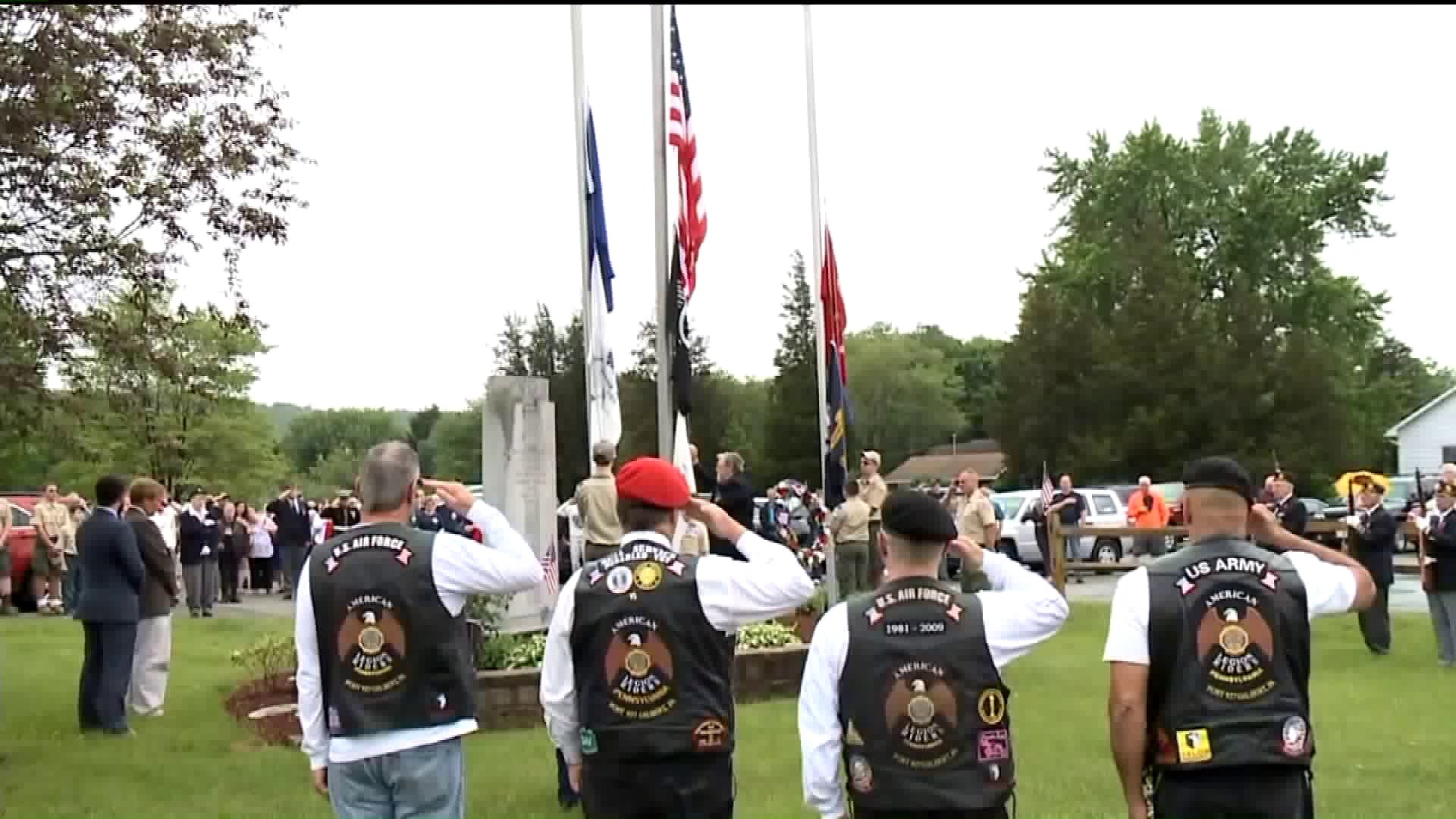 Hundreds Attend Annual Memorial Day Ceremony in the Poconos
