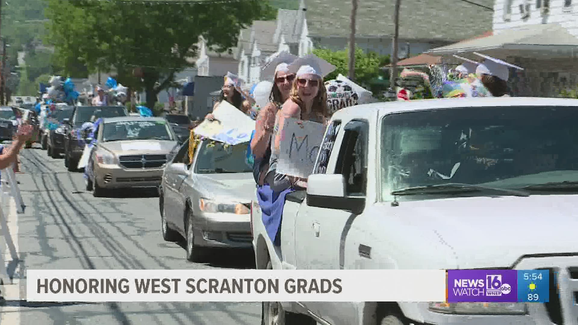 The principal of West Scranton High School went above and beyond to make sure seniors felt special on what was supposed to be their graduation day.