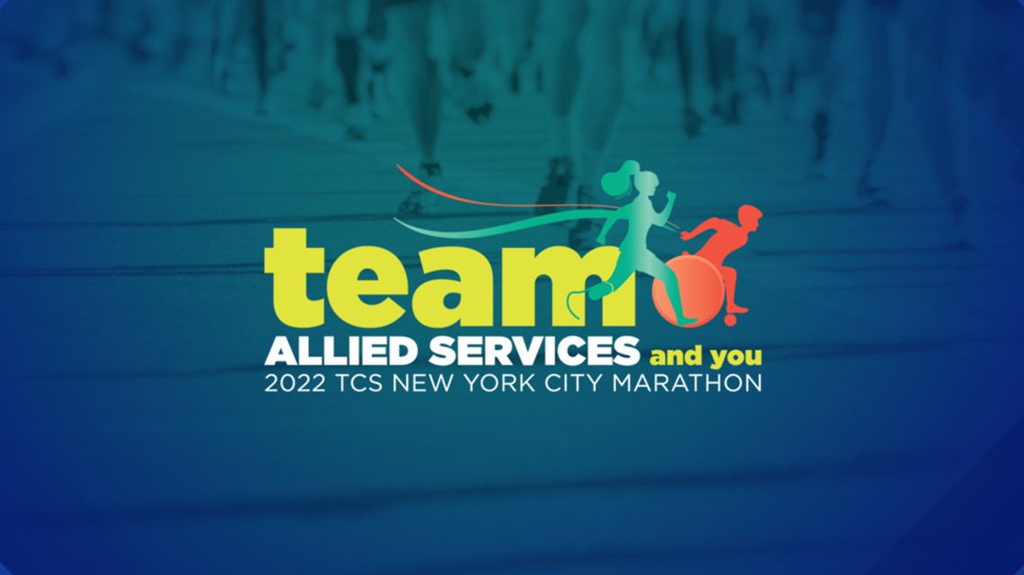 5:30 p.m. Team Allied Services and You reach the finish line