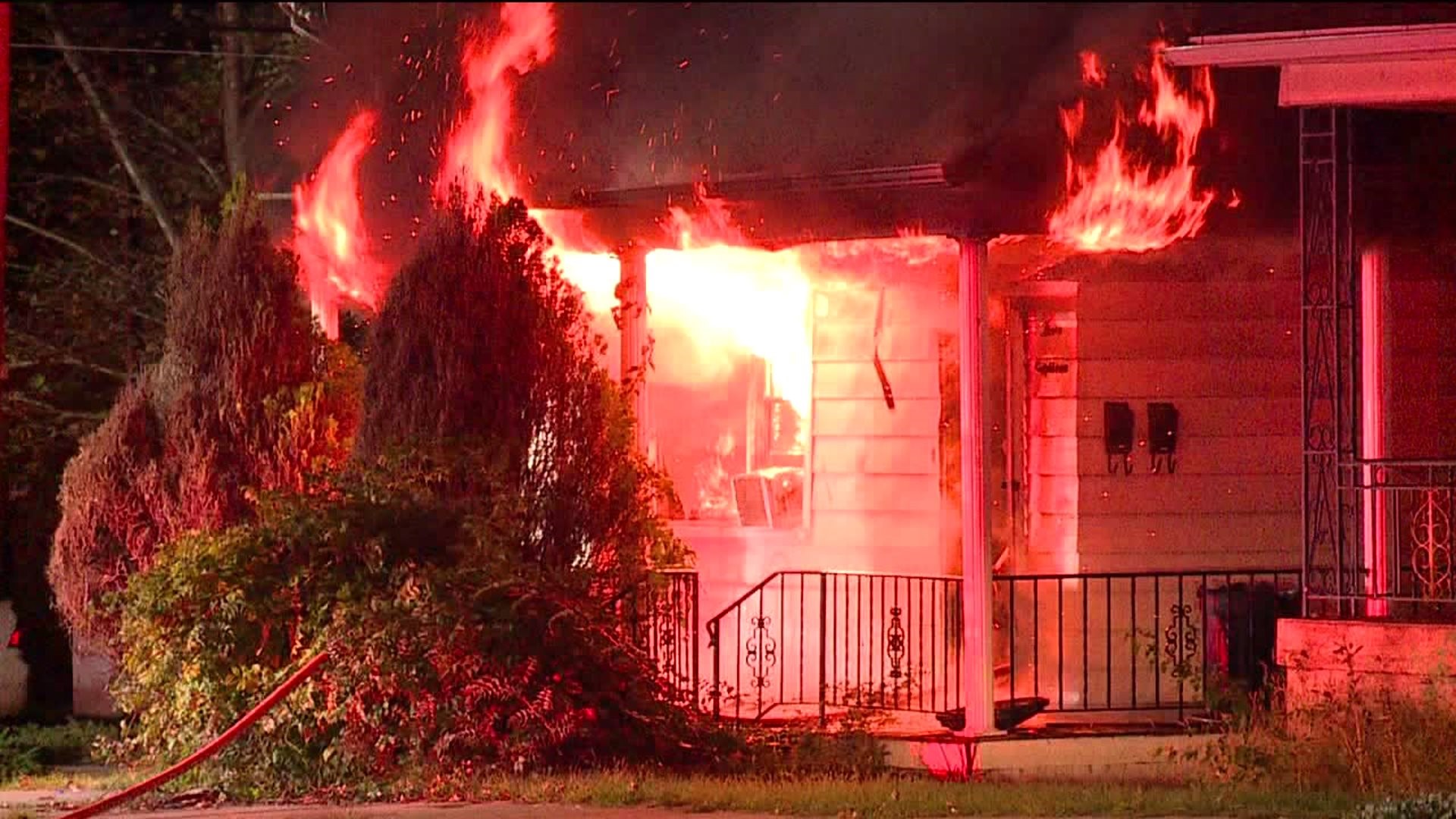 Fire Destroys Home in Dunmore