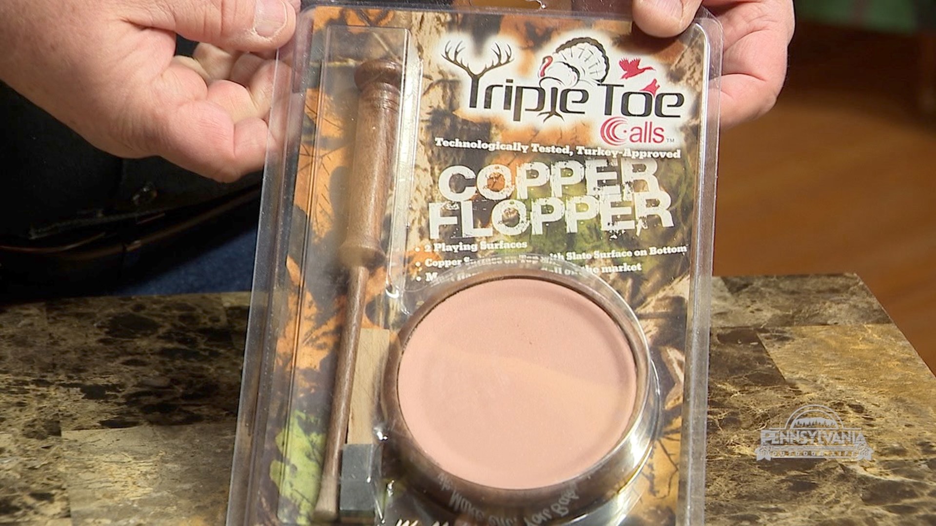 An amazing sounding copper turkey call is going to a lucky winner.