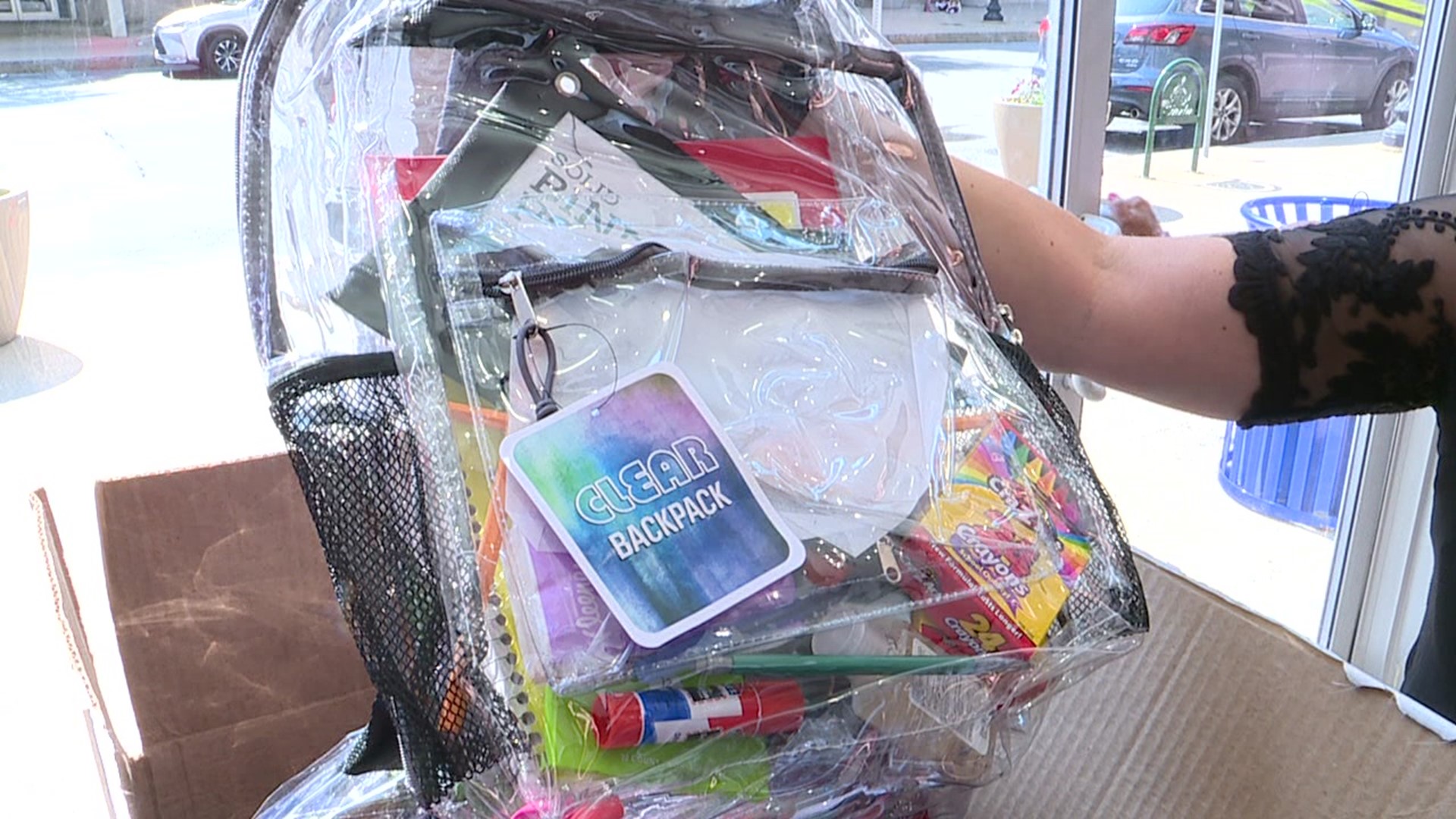 As kids are preparing for a new school year, county officials and a company in Lackawanna County are helping those kids by passing out free backpacks.