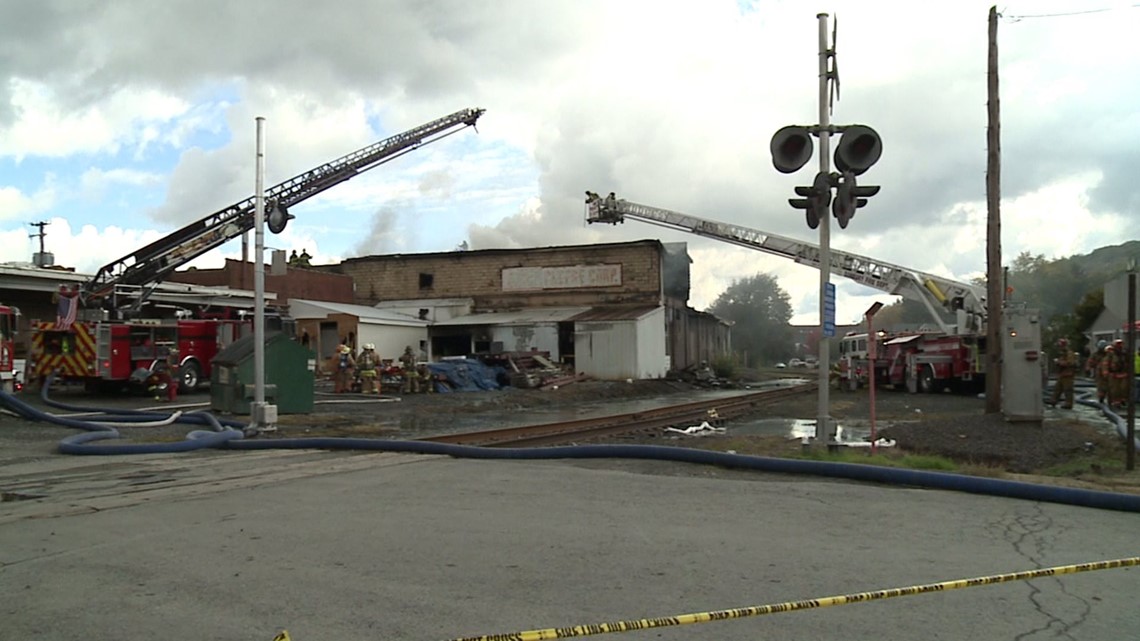 Assessing the Damage from Cheese Factory Fire