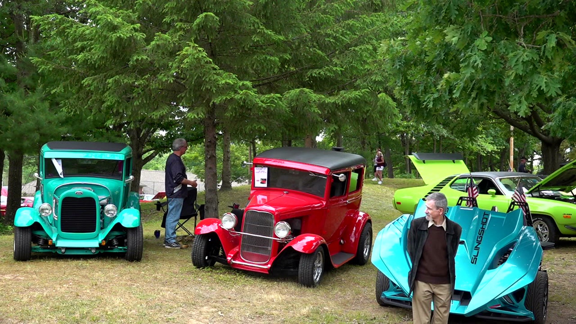 There were more than 100 cars, plus vendors and live music.