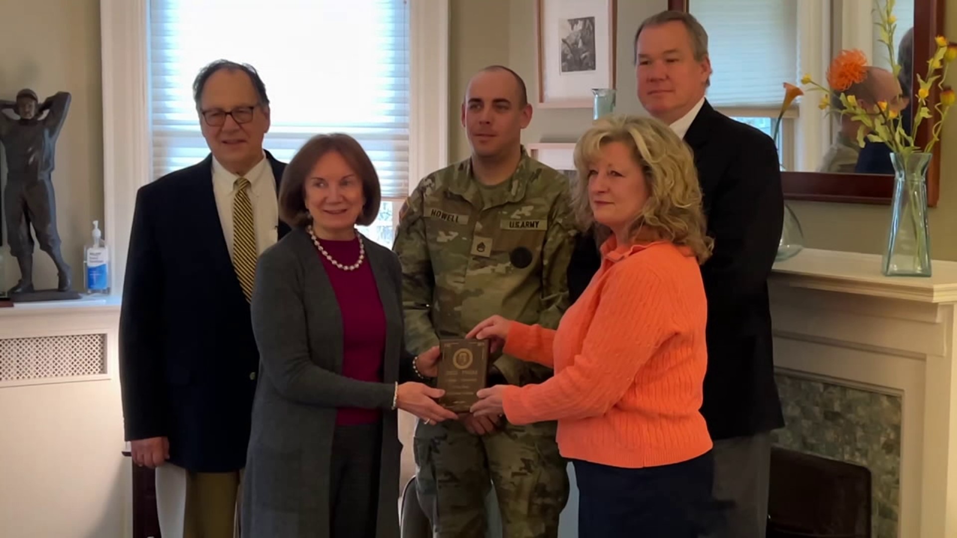 For the second year in a row, Keystone College received an award for its commitment to veterans and members of the Pennsylvania National Guard.