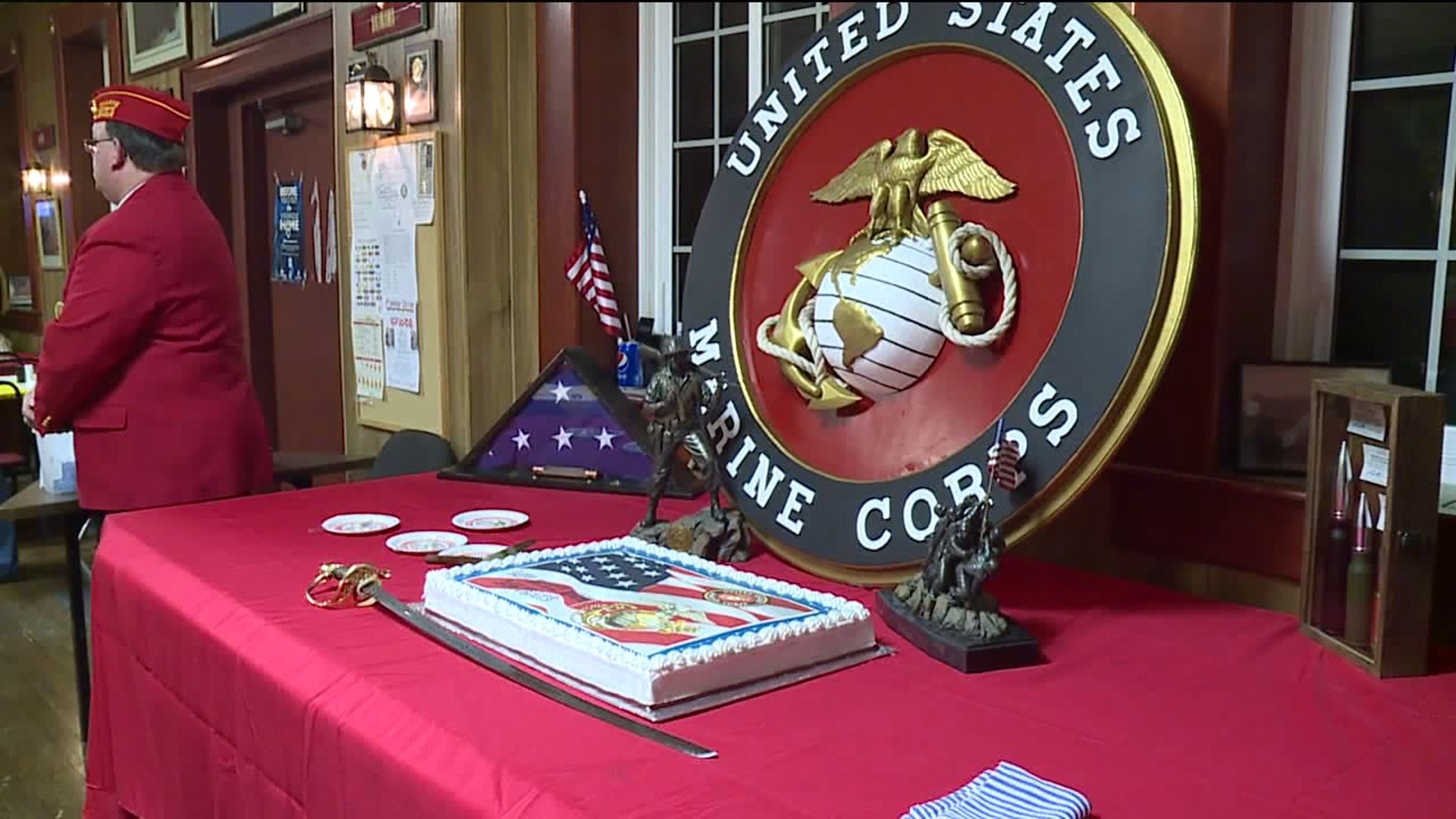 Early Celebration for Marine Corps 244th Birthday in Scranton