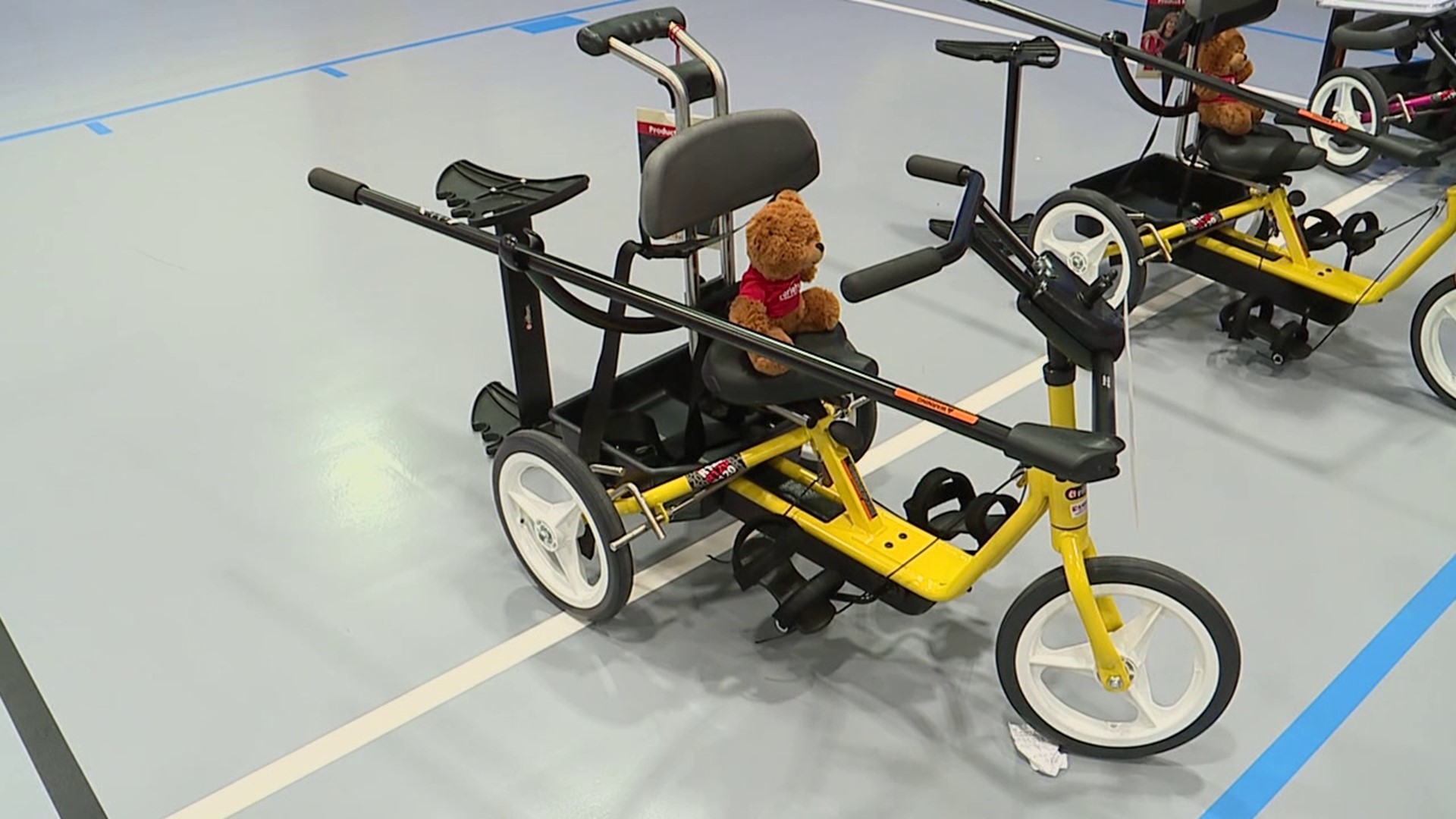 Kids with special needs got to take home a free adaptive bike.