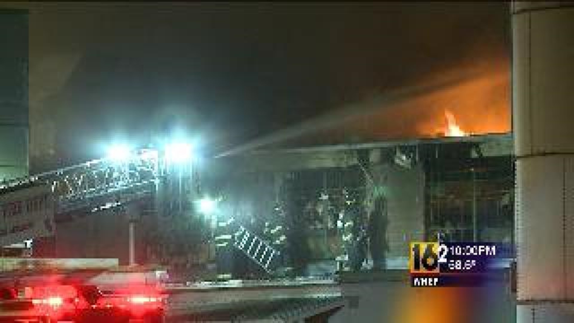 Fire Rips Through Container Company