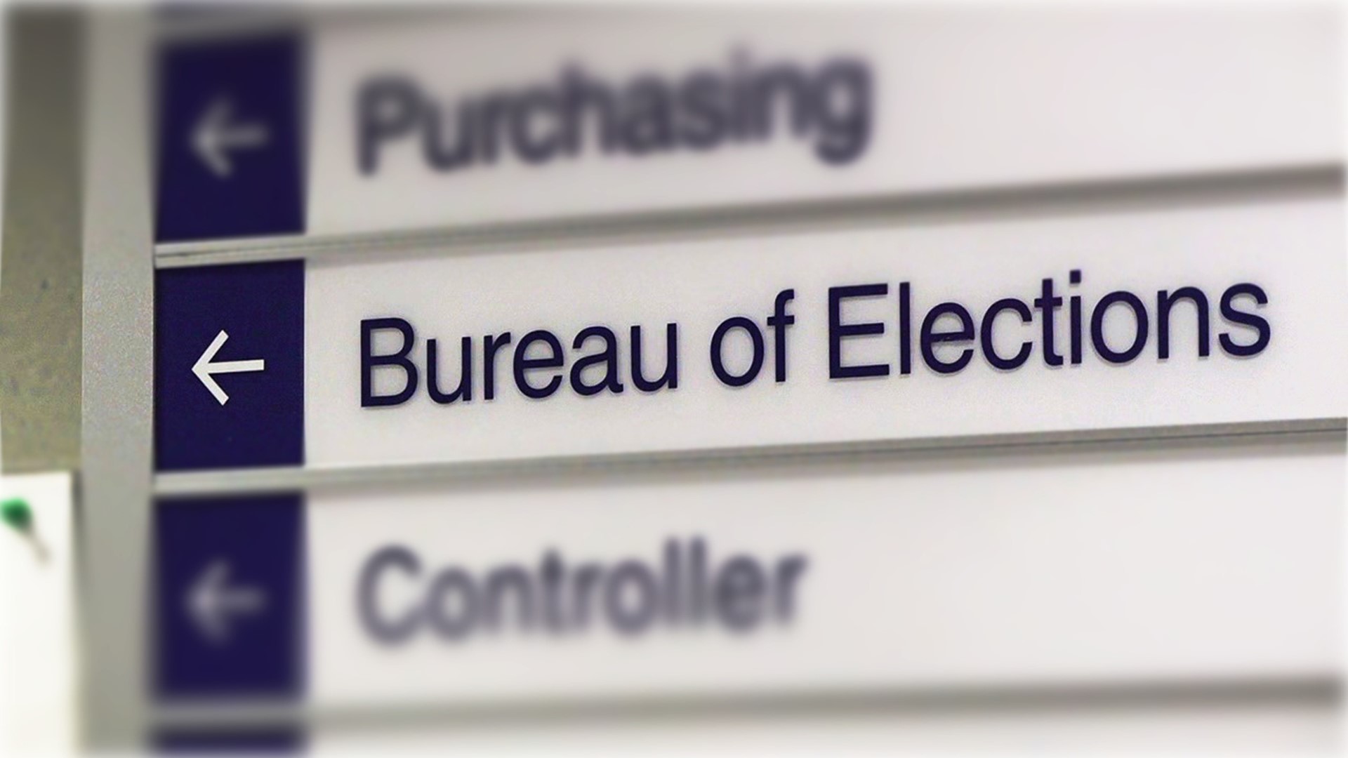 Emily Cook was announced as Acting Director of the Bureau of Elections Monday evening.