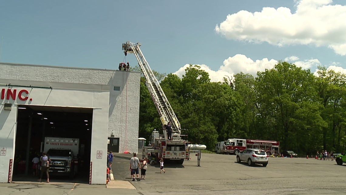 Fire company holds open house in Luzerne County