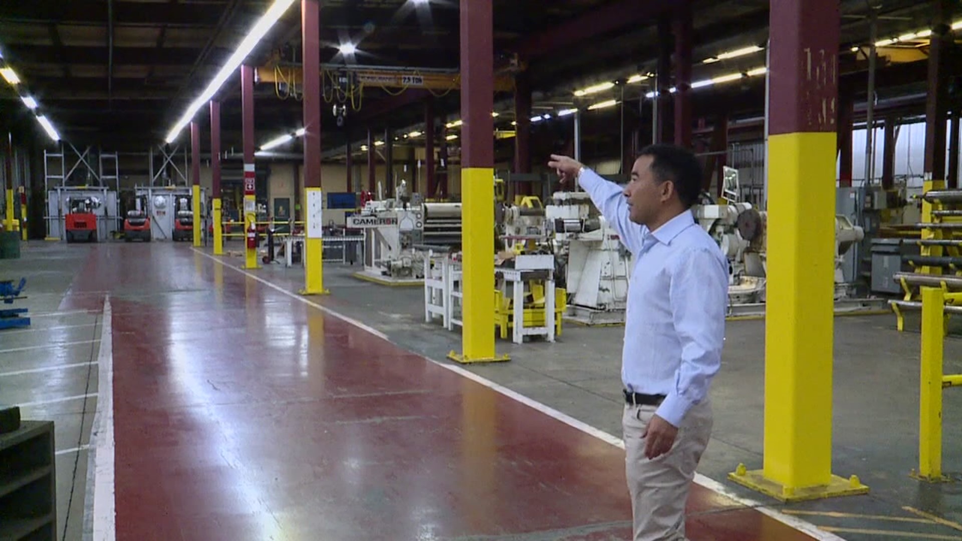 Newswatch 16's Chris Keating shows us how this repurposed facility will create more than 100 new jobs in the area.