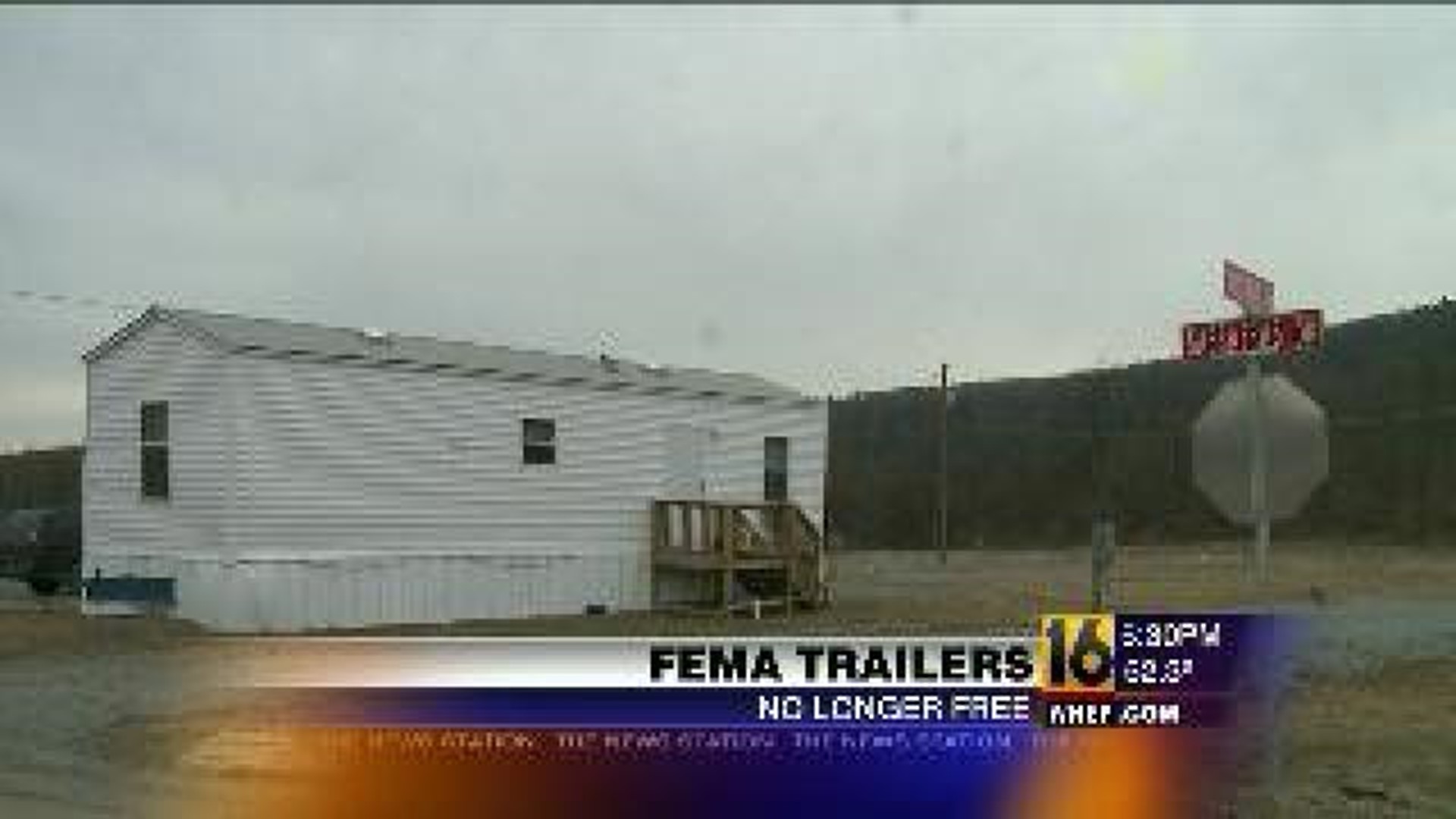 Rent Coming Due For FEMA Trailer Residents