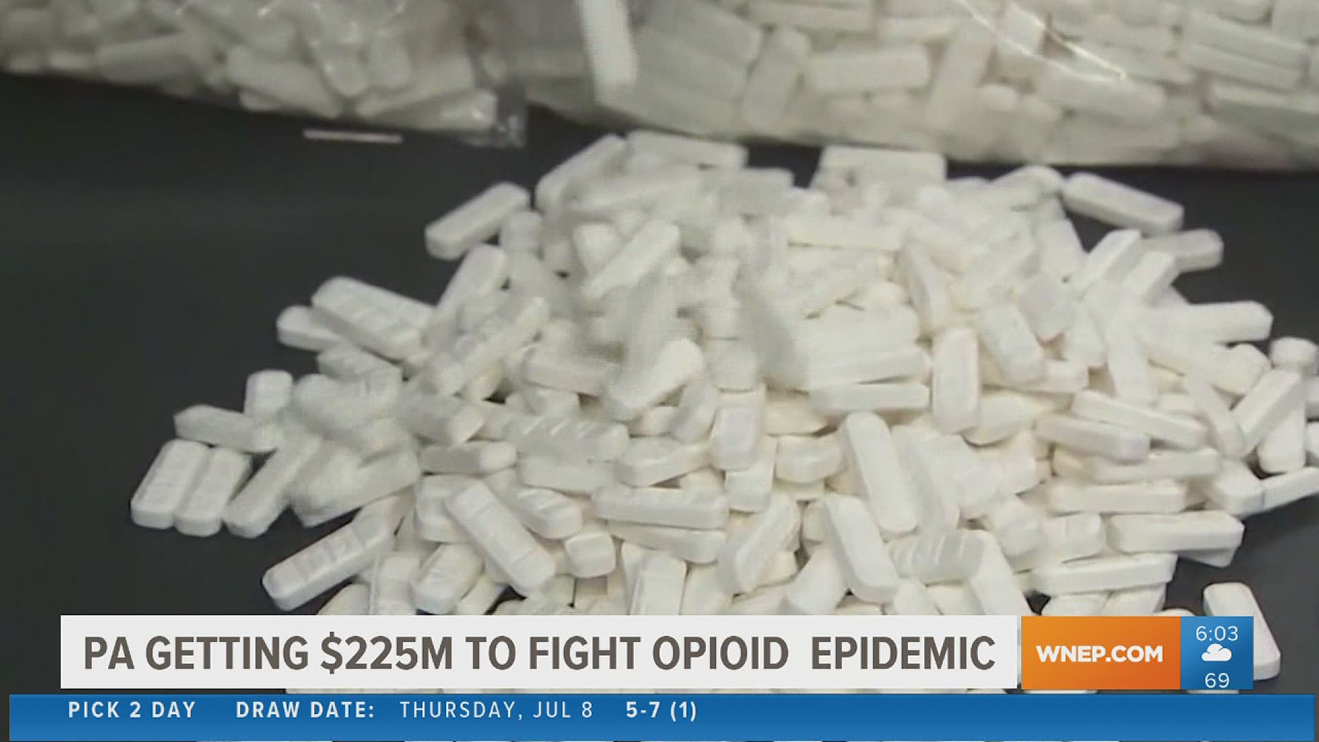 Pennsylvania is set to get more than $200 million to fight the opioid epidemic.