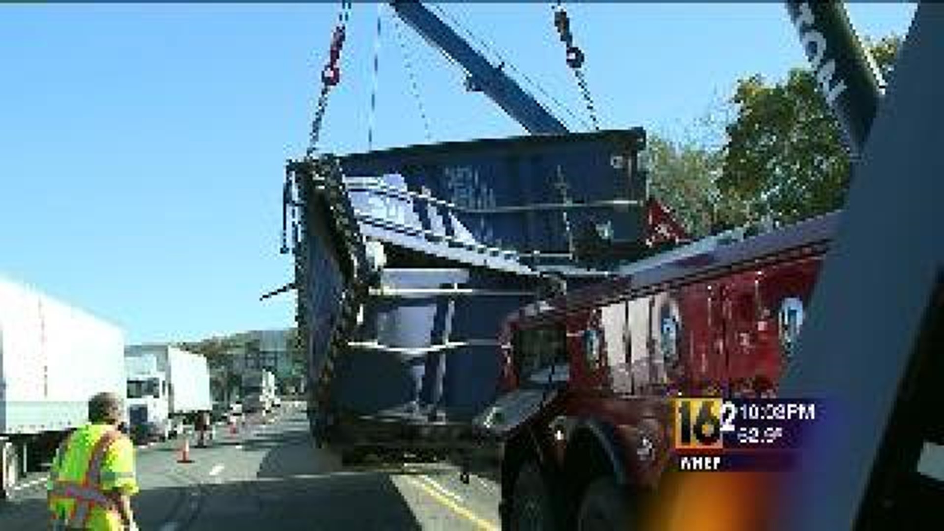 Two Truck Crashes in Two Days