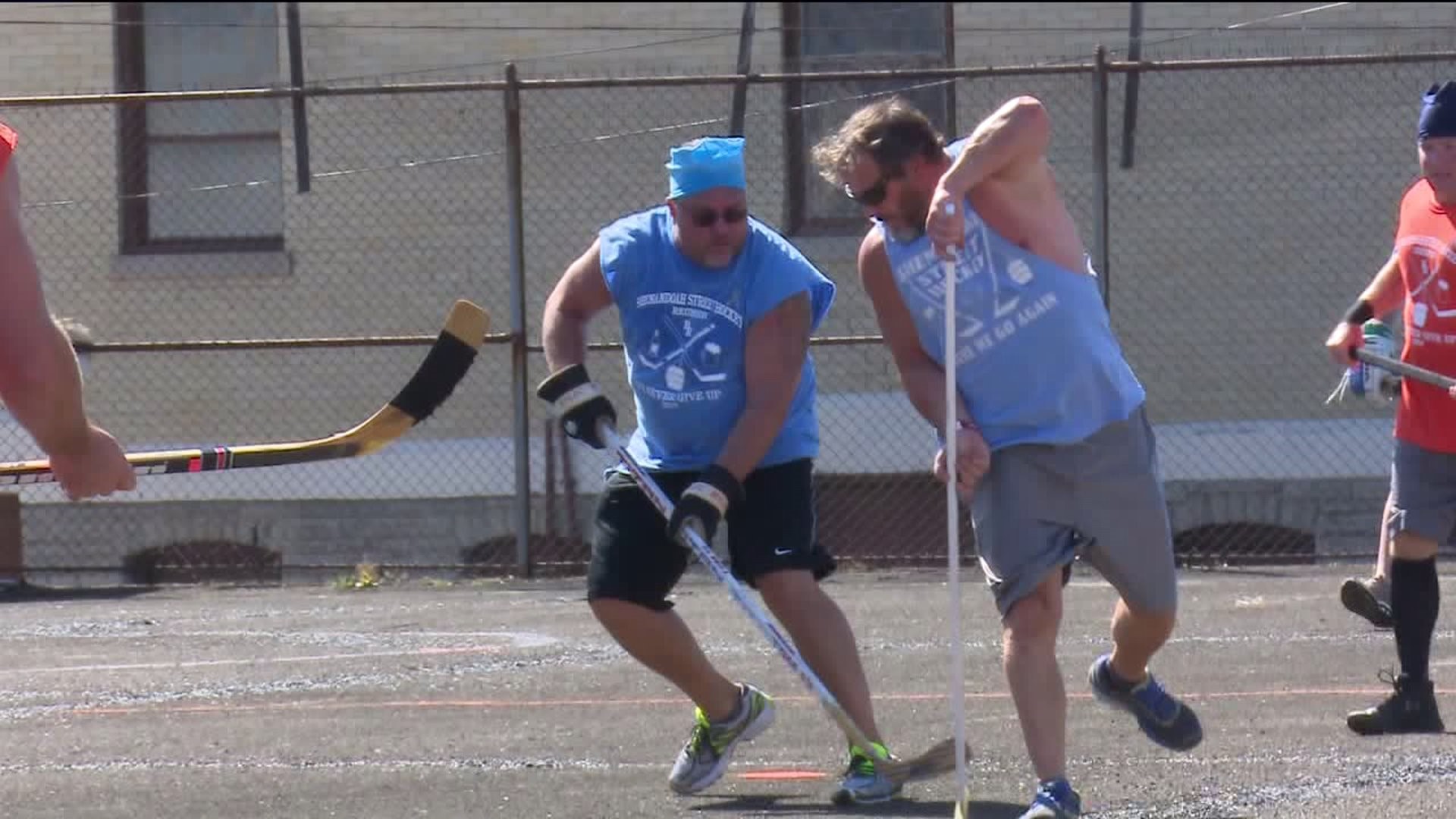 Street Hockey Players Reunite to Battle Cancer