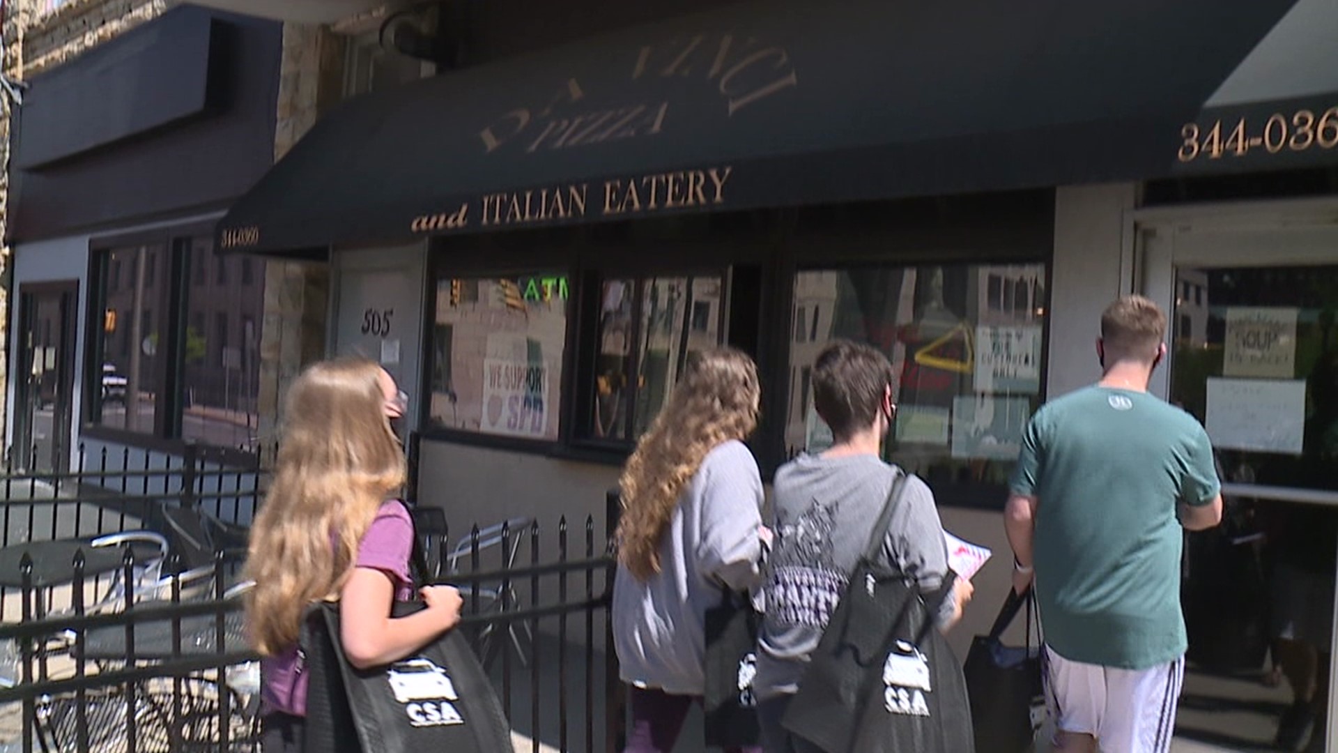 Students at the University of Scranton came up with a way to promote downtown restaurants and encourage their peers to get out and explore the city.