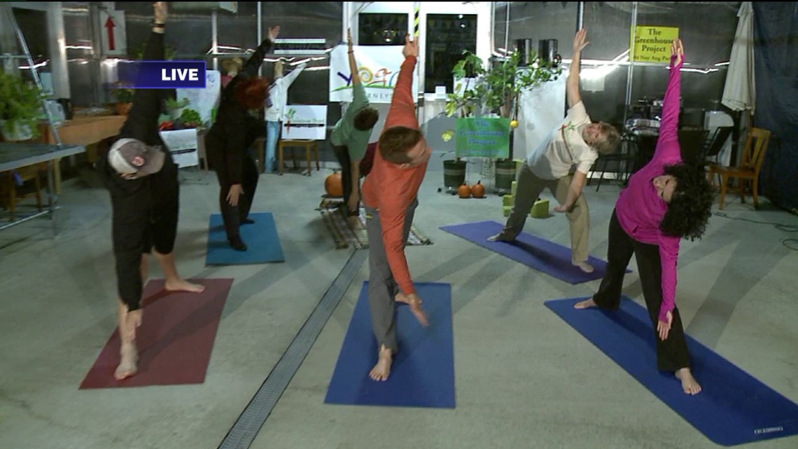 Yoga in the Greenhouse