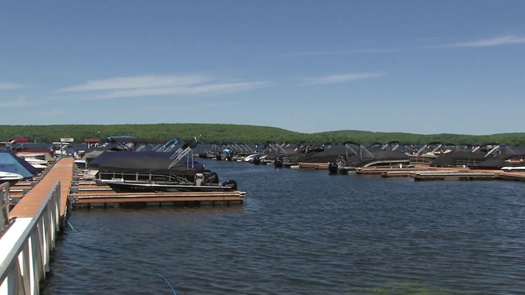 Marina is busy ahead of Memorial Day weekend