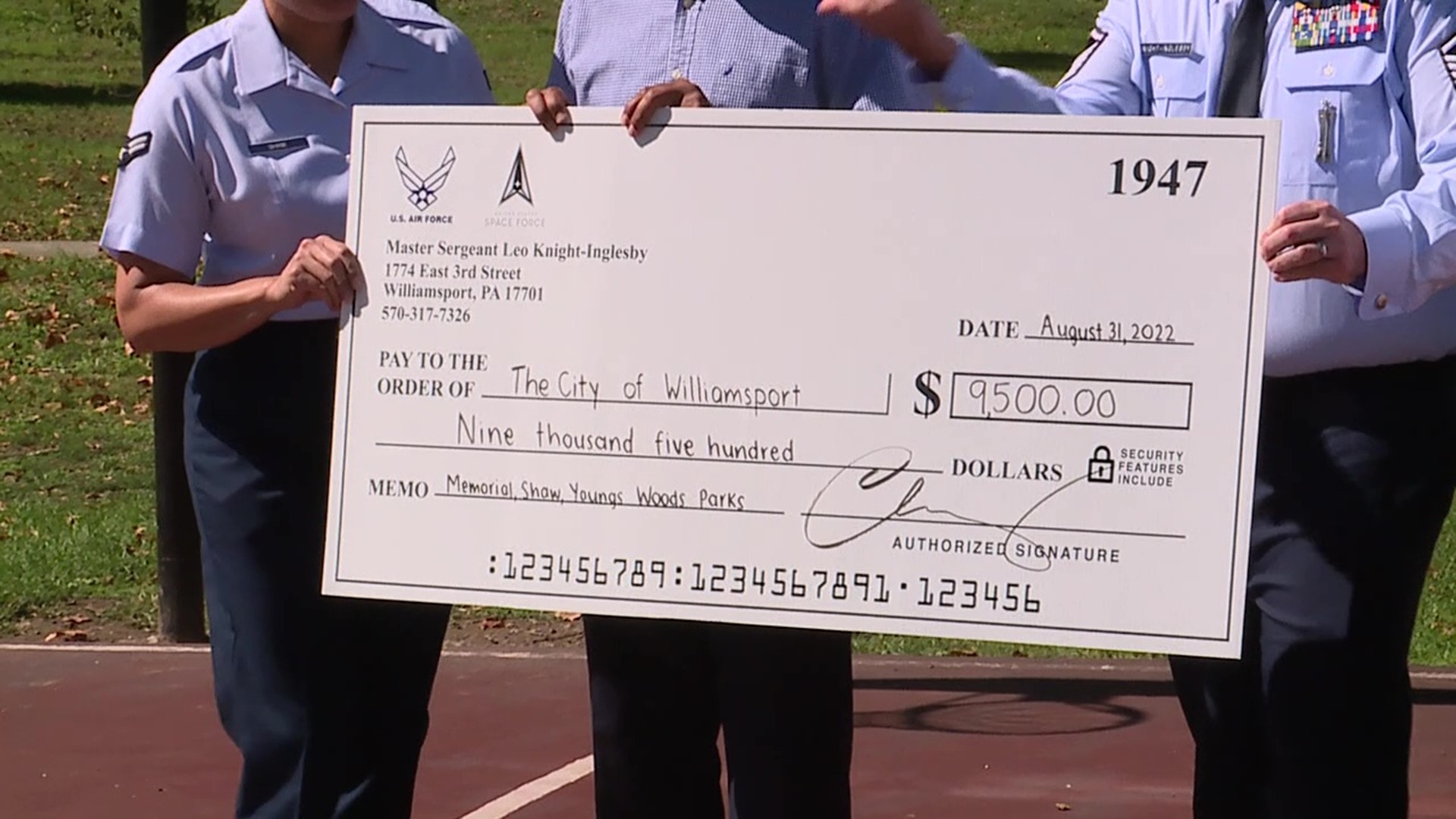 Williamsport's Memorial Park basketball court ready for playtime