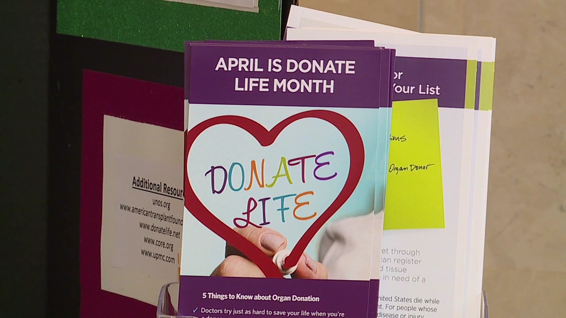 Throughout April, UPMC is honoring organ donors and encouraging more people to donate.