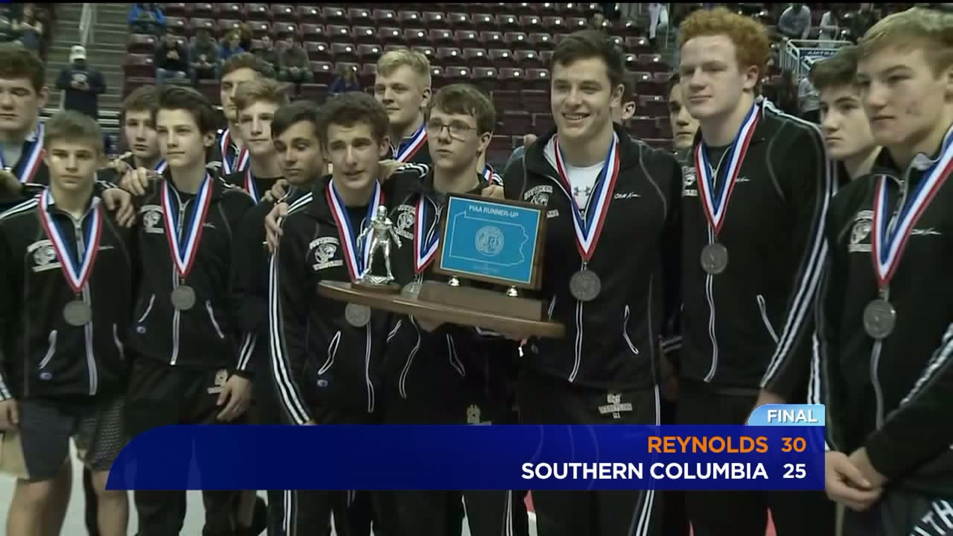 Southern Columbia Takes Second at State Duals