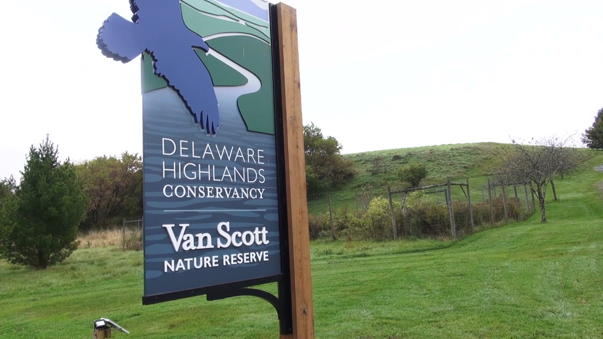 An old dairy farm that hasn't been operable in years is now the home of a nature reserve, featuring more than 100 acres of walking trails and scenic views.