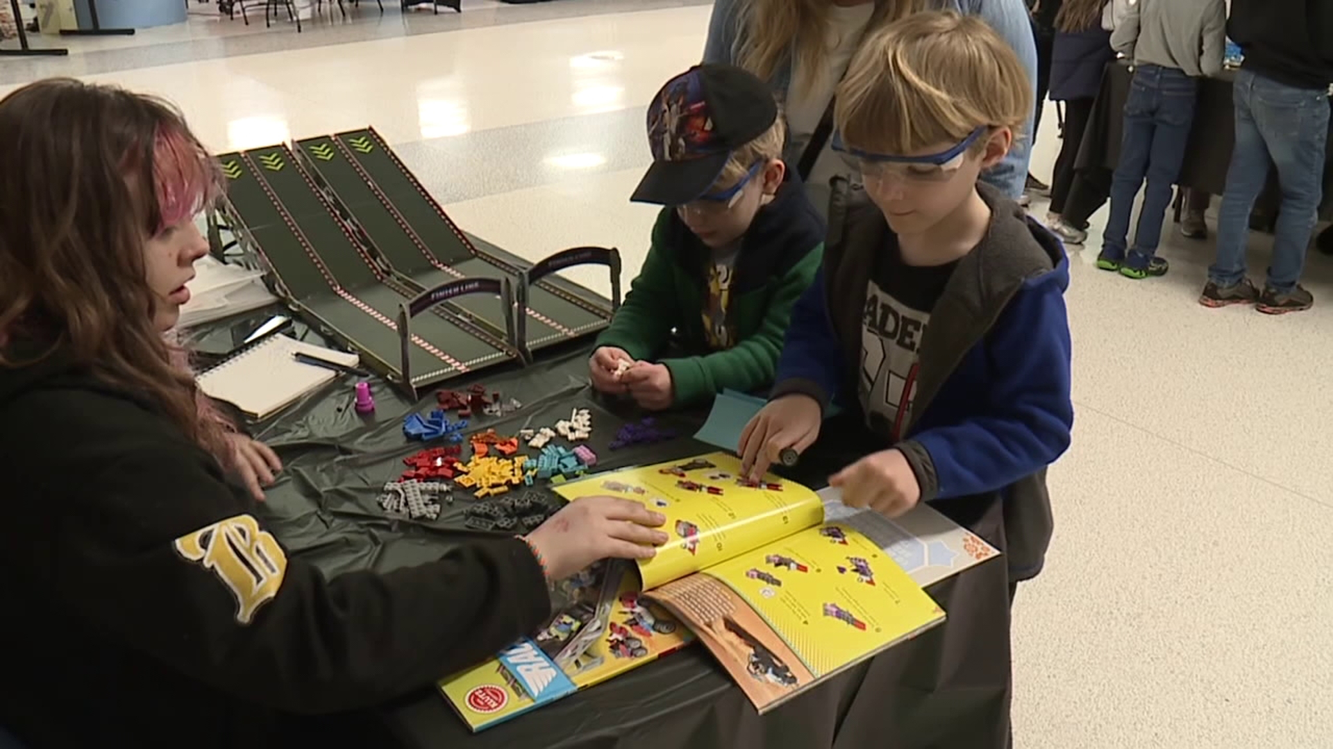 Robo Rally Map Wolfpack Robotics Team hosts Robo Rally | wnep.com