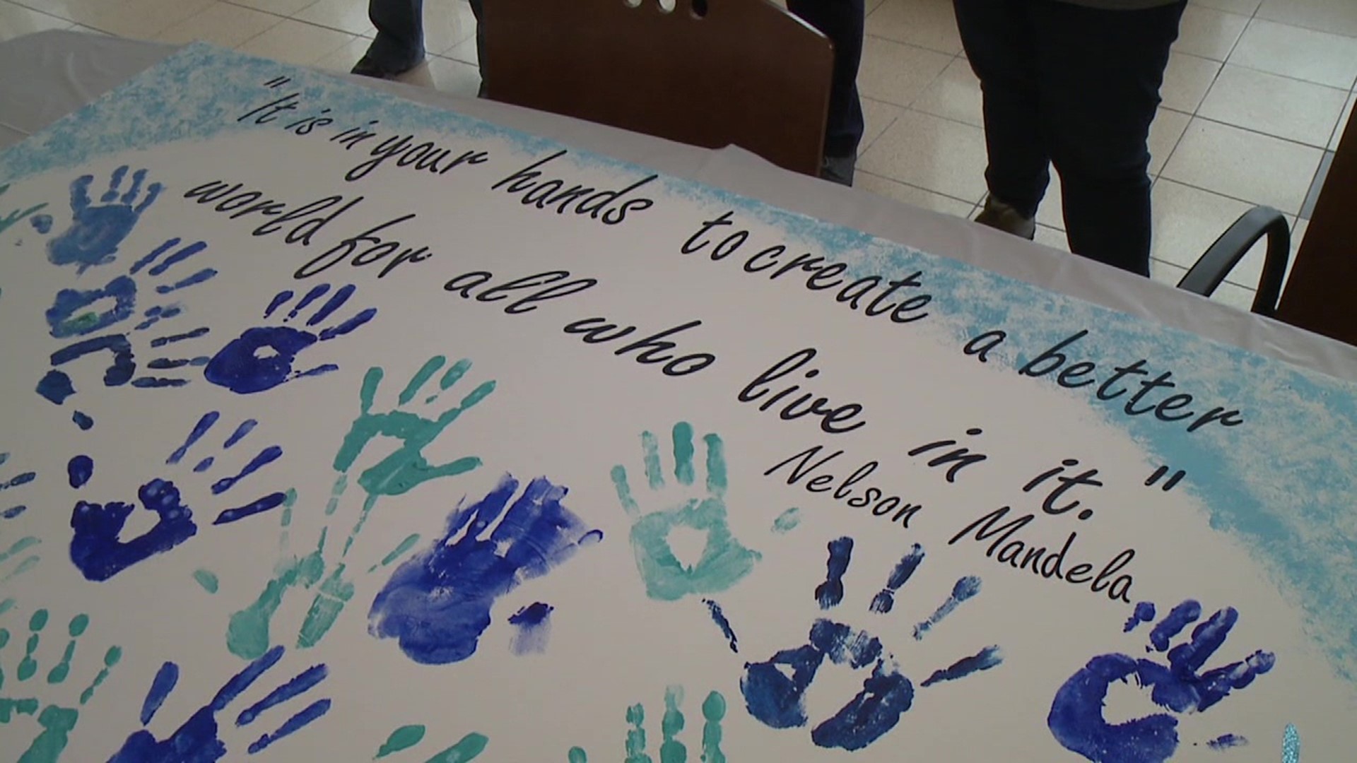 With the ongoing war in Ukraine, Luzerne County Community College's annual tradition took on extra meaning this year.