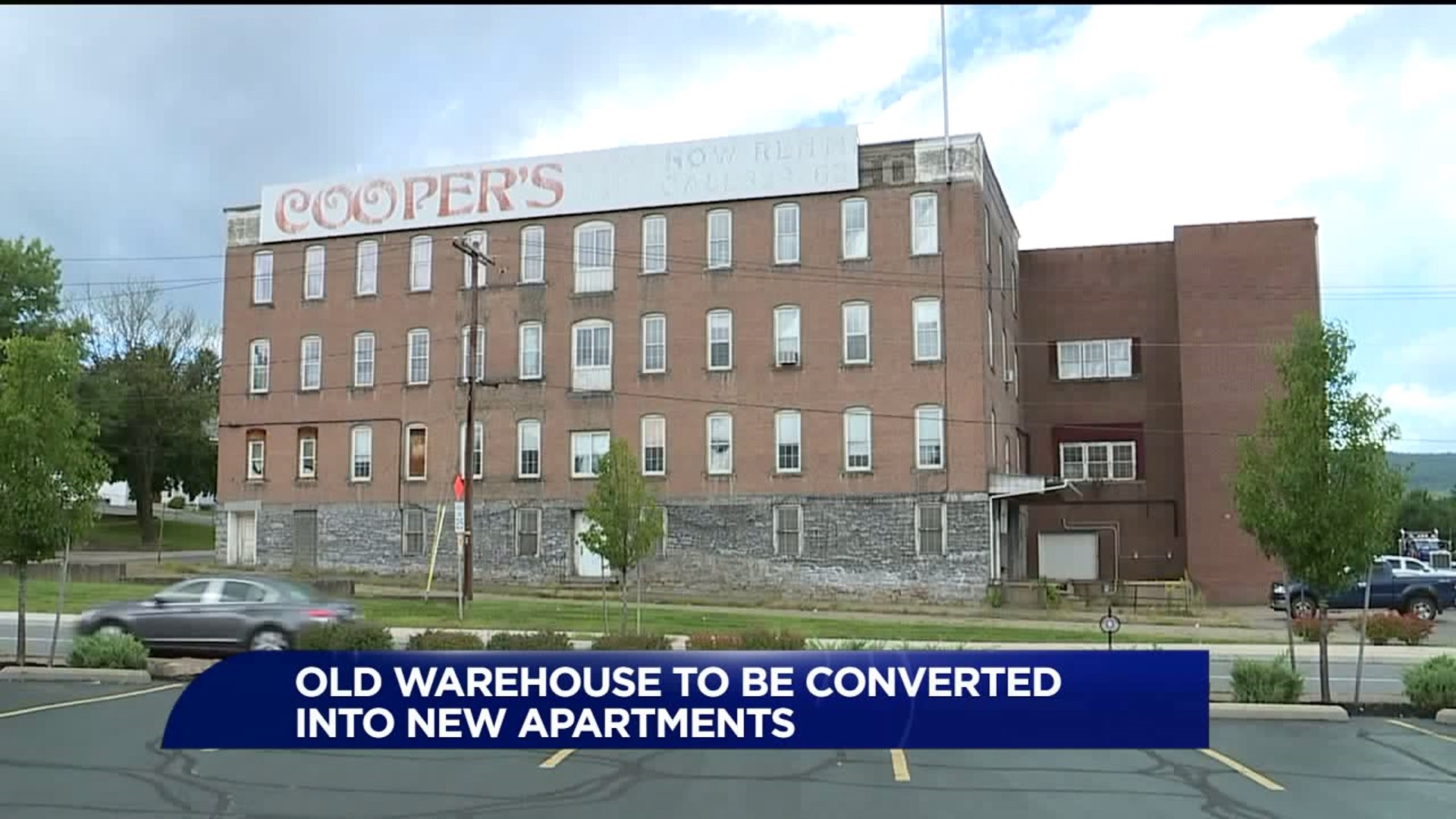 Old Warehouse in Pittston Will Apartments